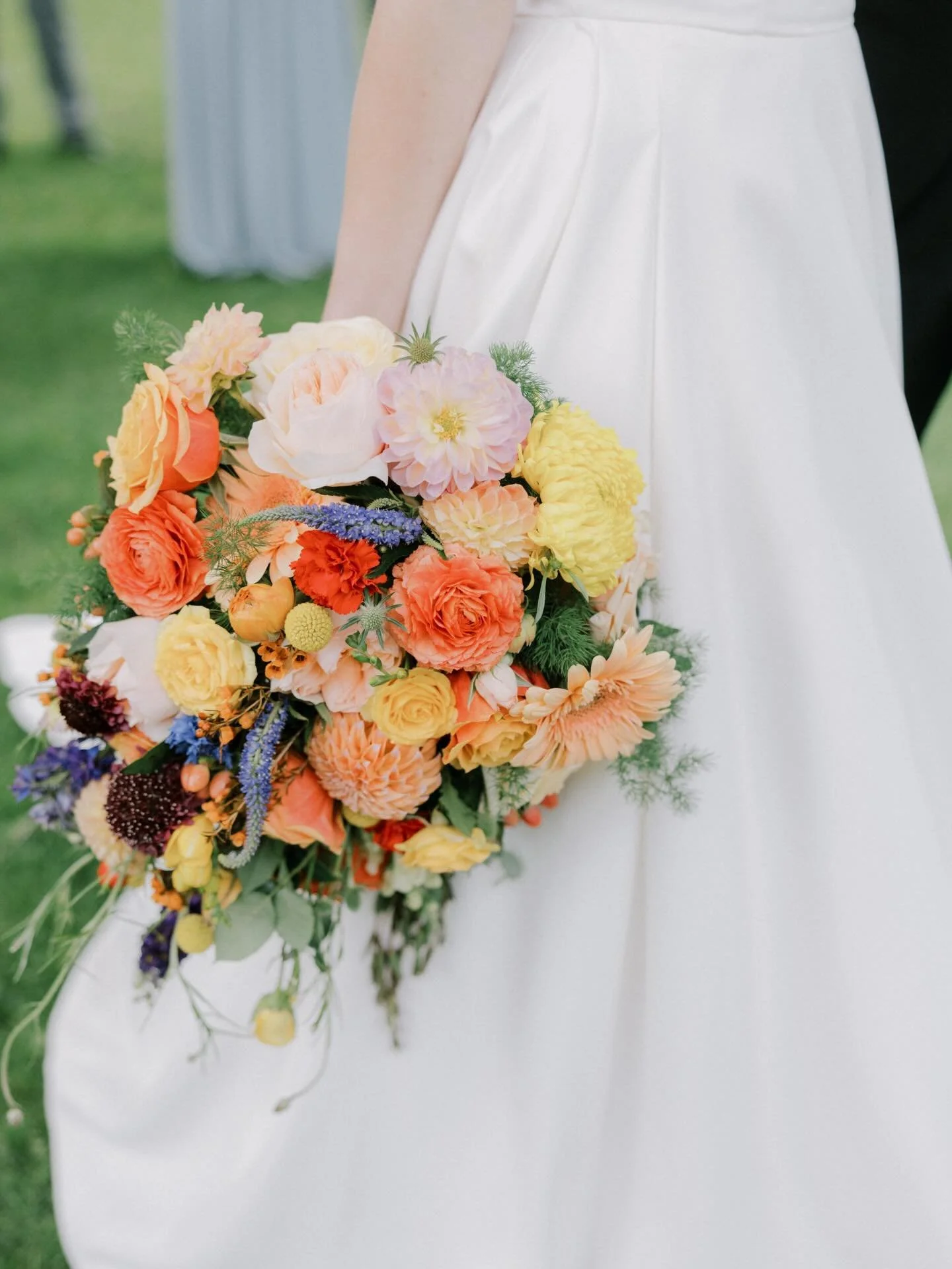Christina &amp; Timothy&rsquo;s wedding day was filled with color, joy, and so much love! Every bloom was chosen to celebrate the vibrant beginning of their life together! 💐✨🌸

Photographer📸: @lydia__spencer @rosiephotovideo