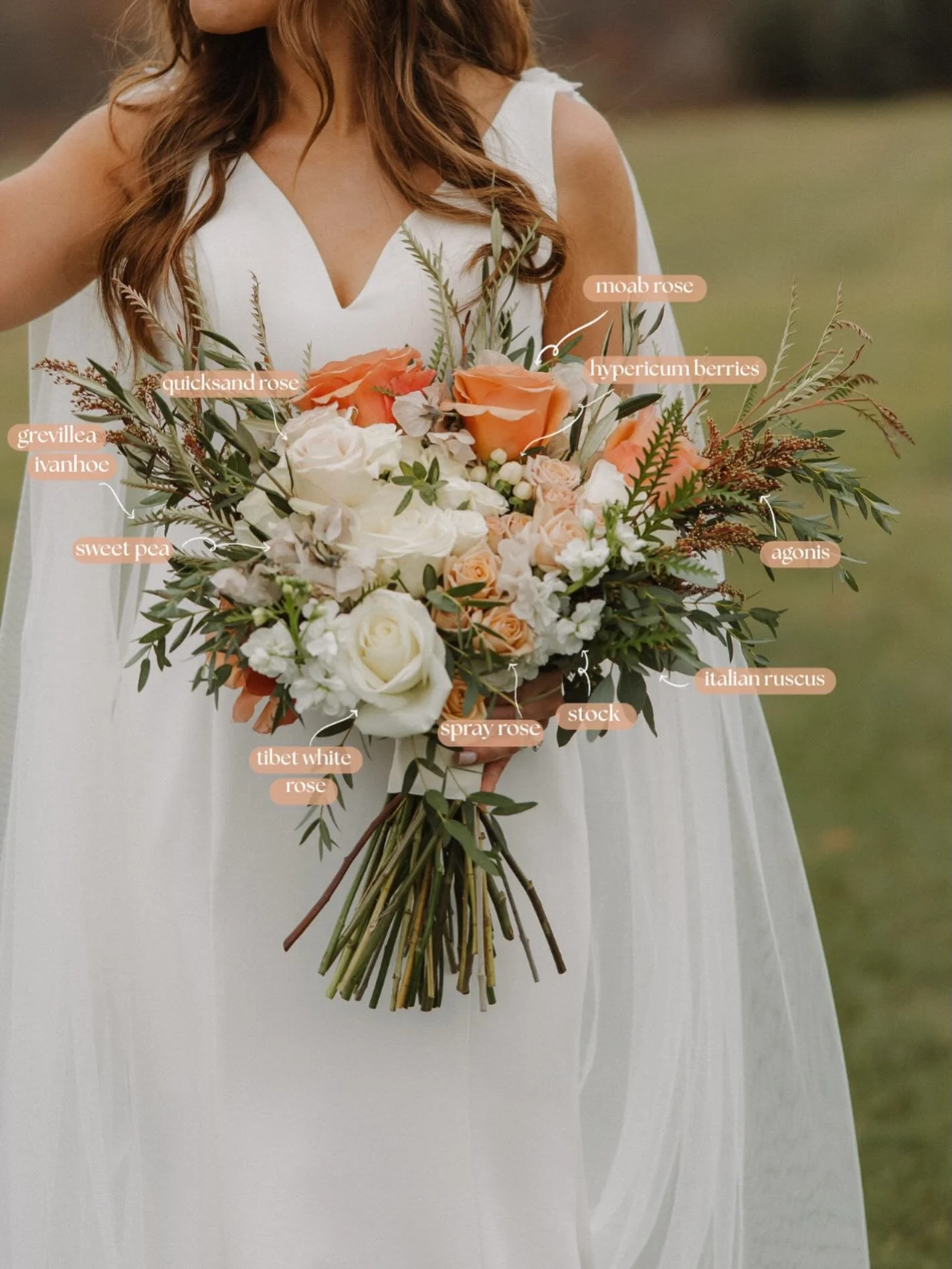 The Bouquet Recipe 🌾🤍
Beautiful western terracotta, ivory &amp; beige florals. ✨

Photographer 📸: @l.katephotography