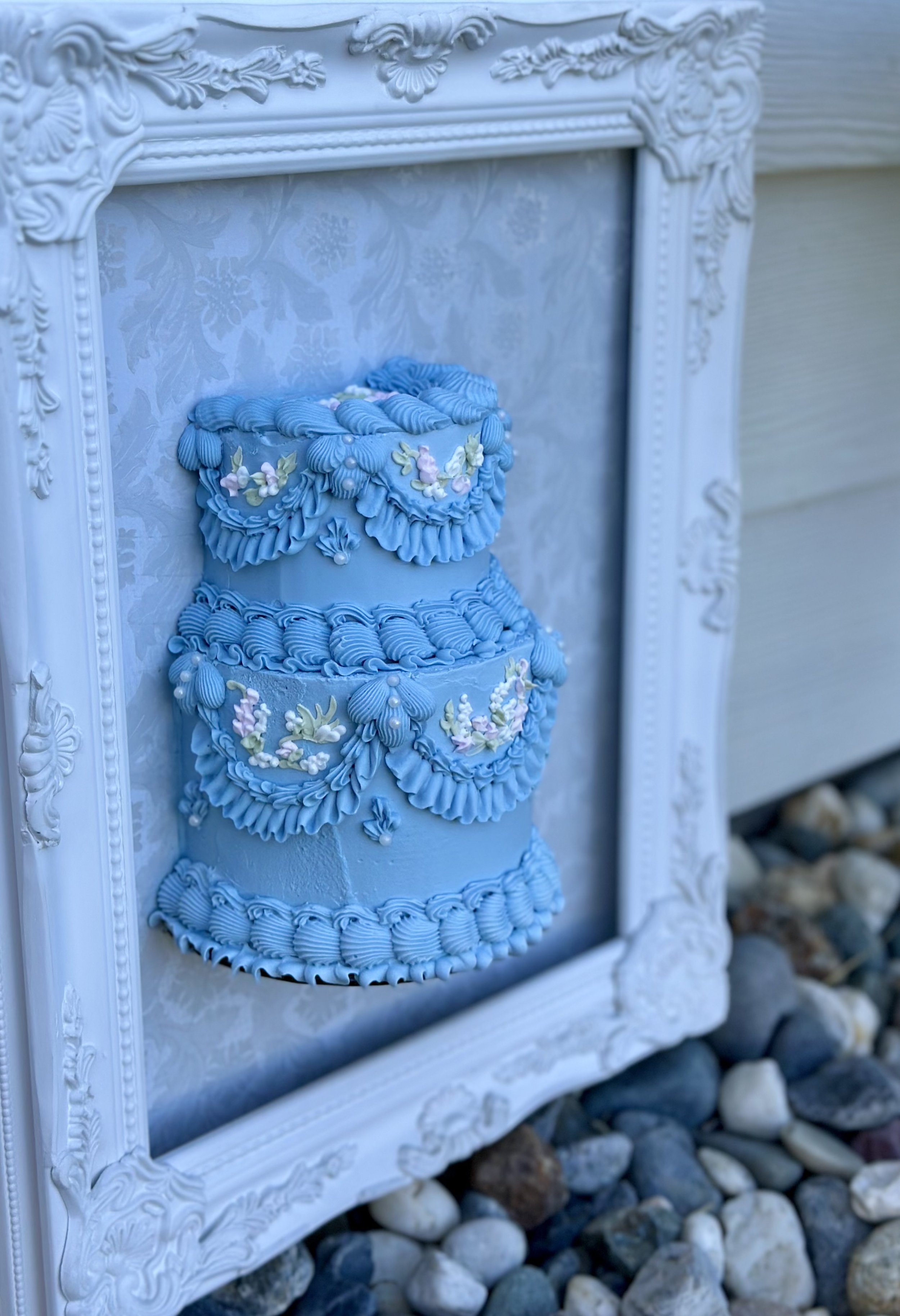 🎀Vintage Frame* Cake Class 🎀