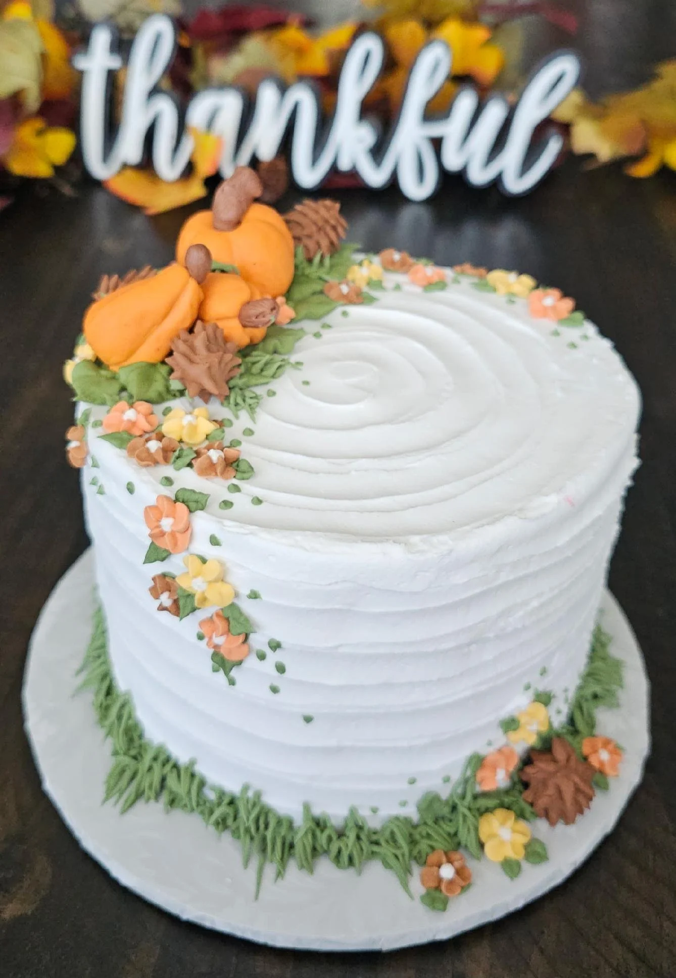 Teen Thanksgiving Cake Class
