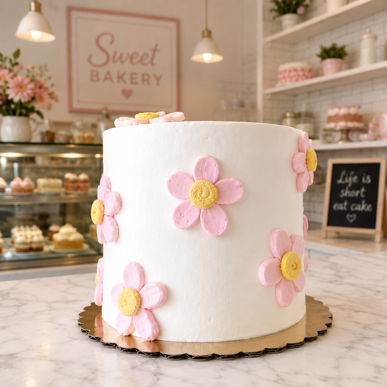 Groovy Daisy Cake Class 