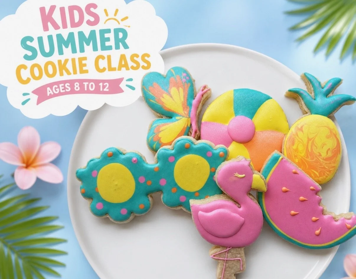 Kids Summer Cookie Decorating Class ☀️