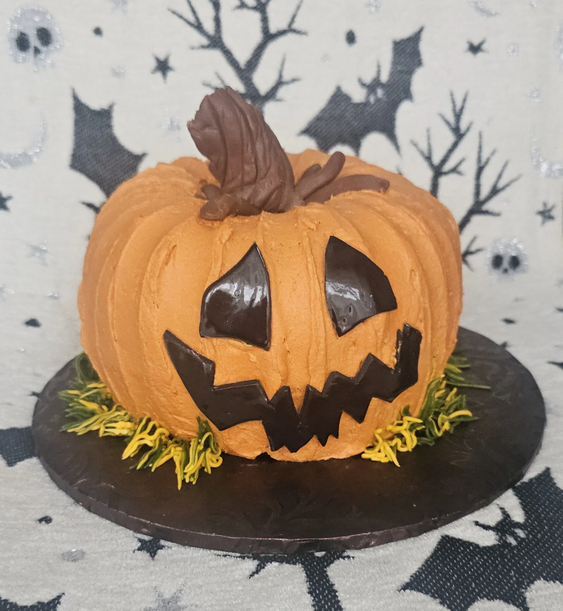 🎃 Jack-O-Lantern Cake Class!