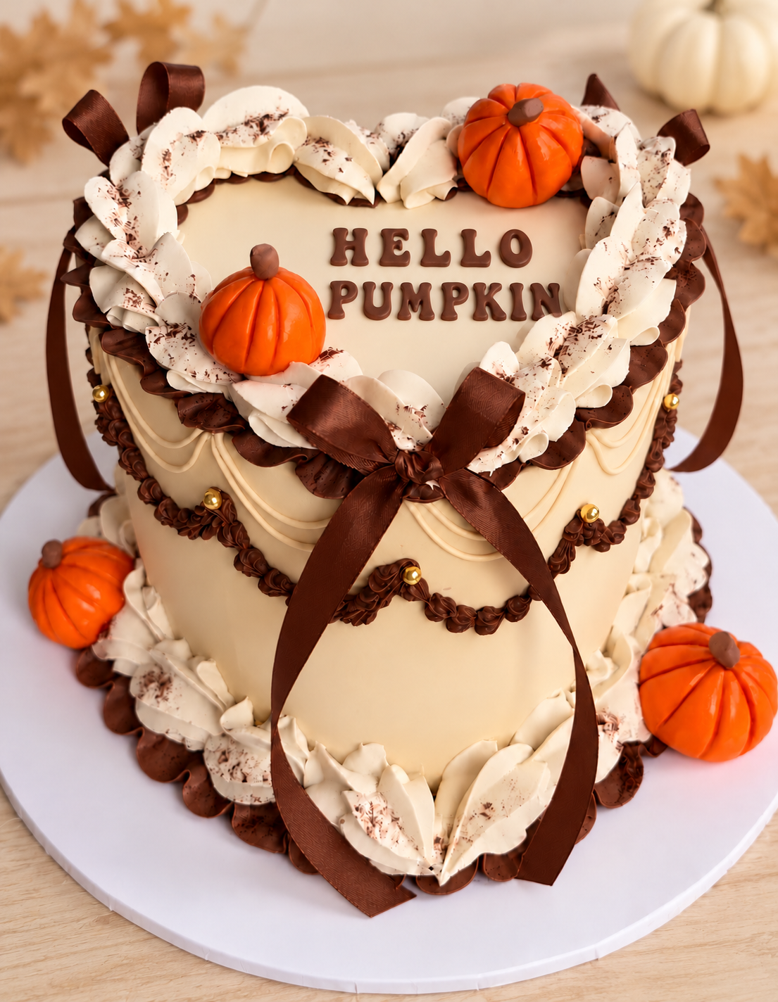 🎃🤎 Hello, Pumpkin! Fall Cake Decorating Class 🤎🎃