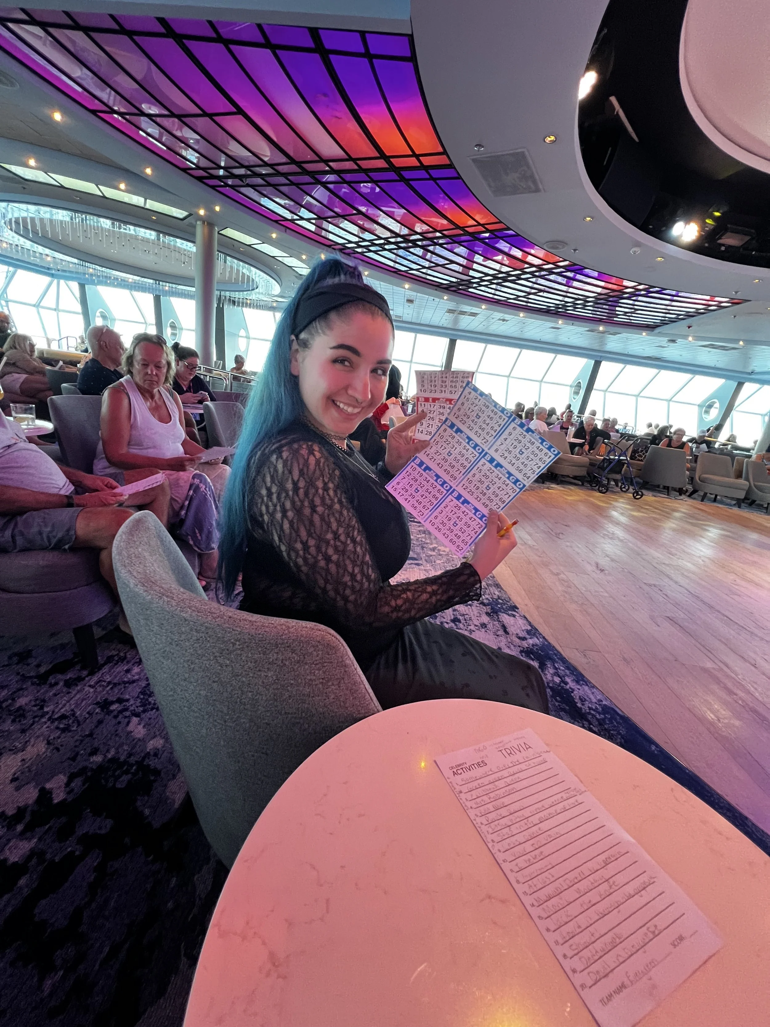 Bingo - Celebrity Cruises