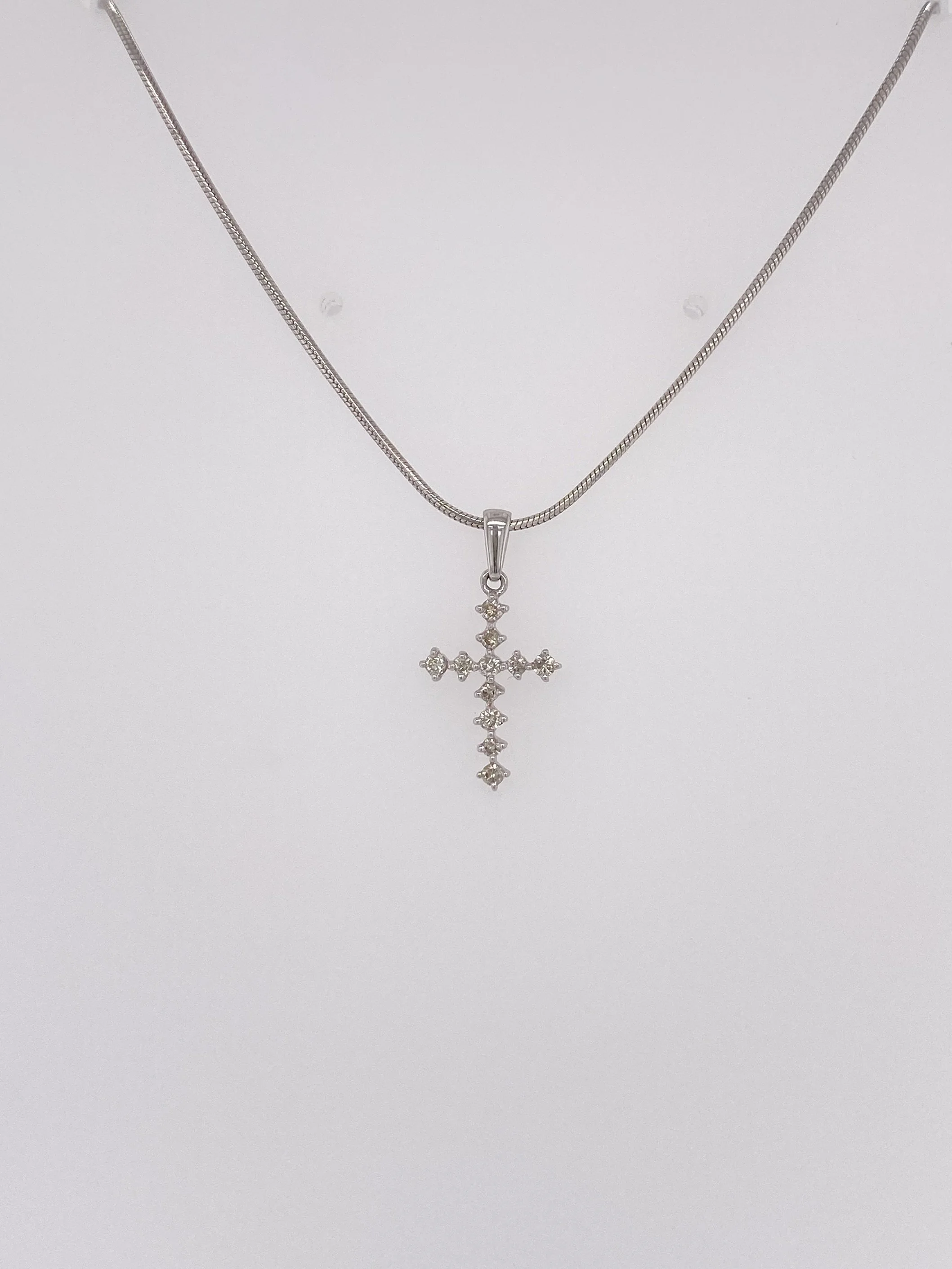 Diamond Cross Pendant
