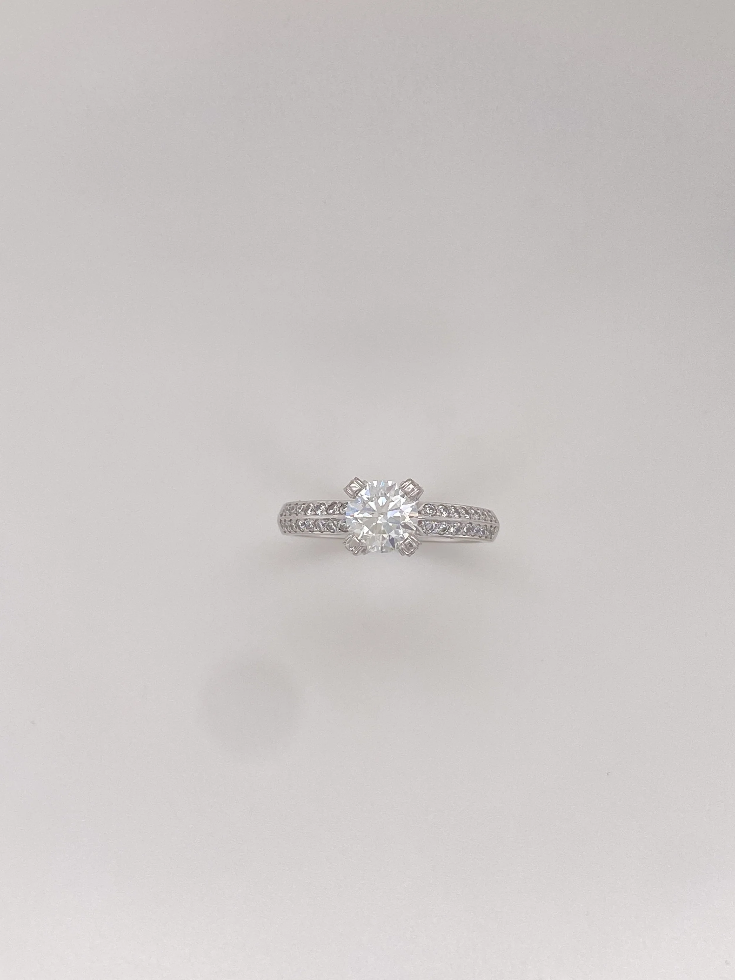 White Gold Diamond Ring
