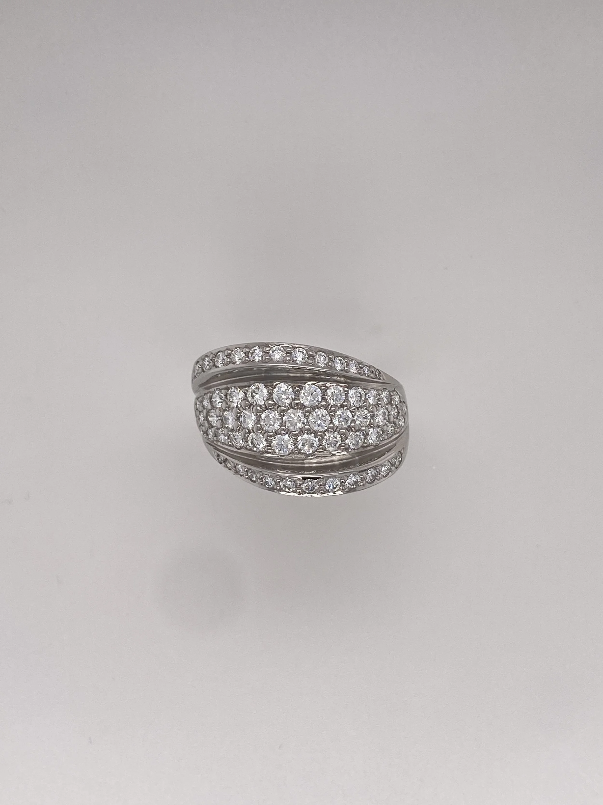 9 Carat White Gold Diamond Ring