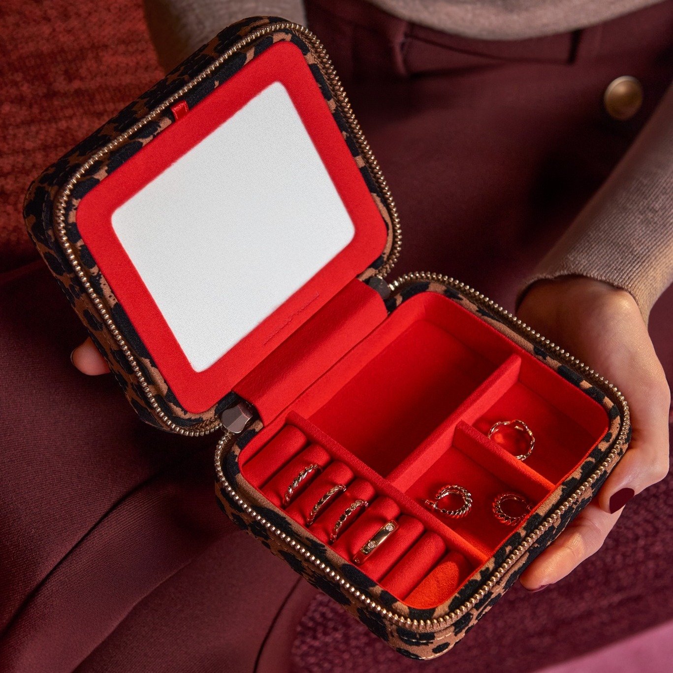 What do you get a jewellery lover that seems to need nothing else? 
A jewellery case as beautiful as the jewellery that will go into it. 
Come in-store today to look at our collection of WOLF jewellery storage options.

#Jewellerycase #jewelleryboxnz