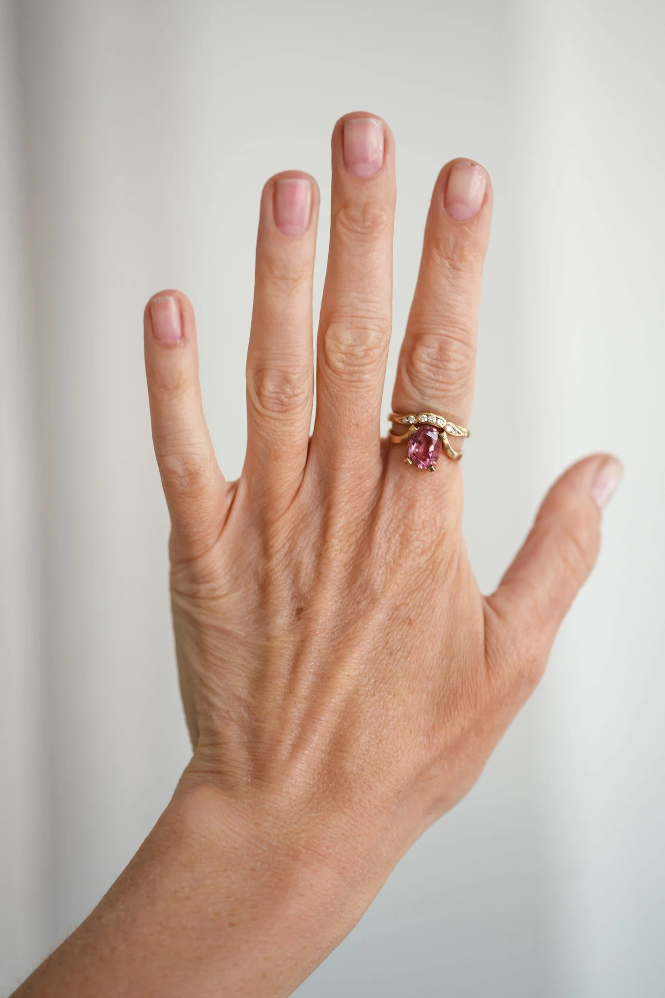Pink Tourmaline... once adored by the last Empress of China, Empress Dowager Cixi.
San Diego mines sent around 120tons of Pink Tourmaline to Imperial China between 1902 and 1910 at her request. 
While we don't have quite that much in-store, we do hav