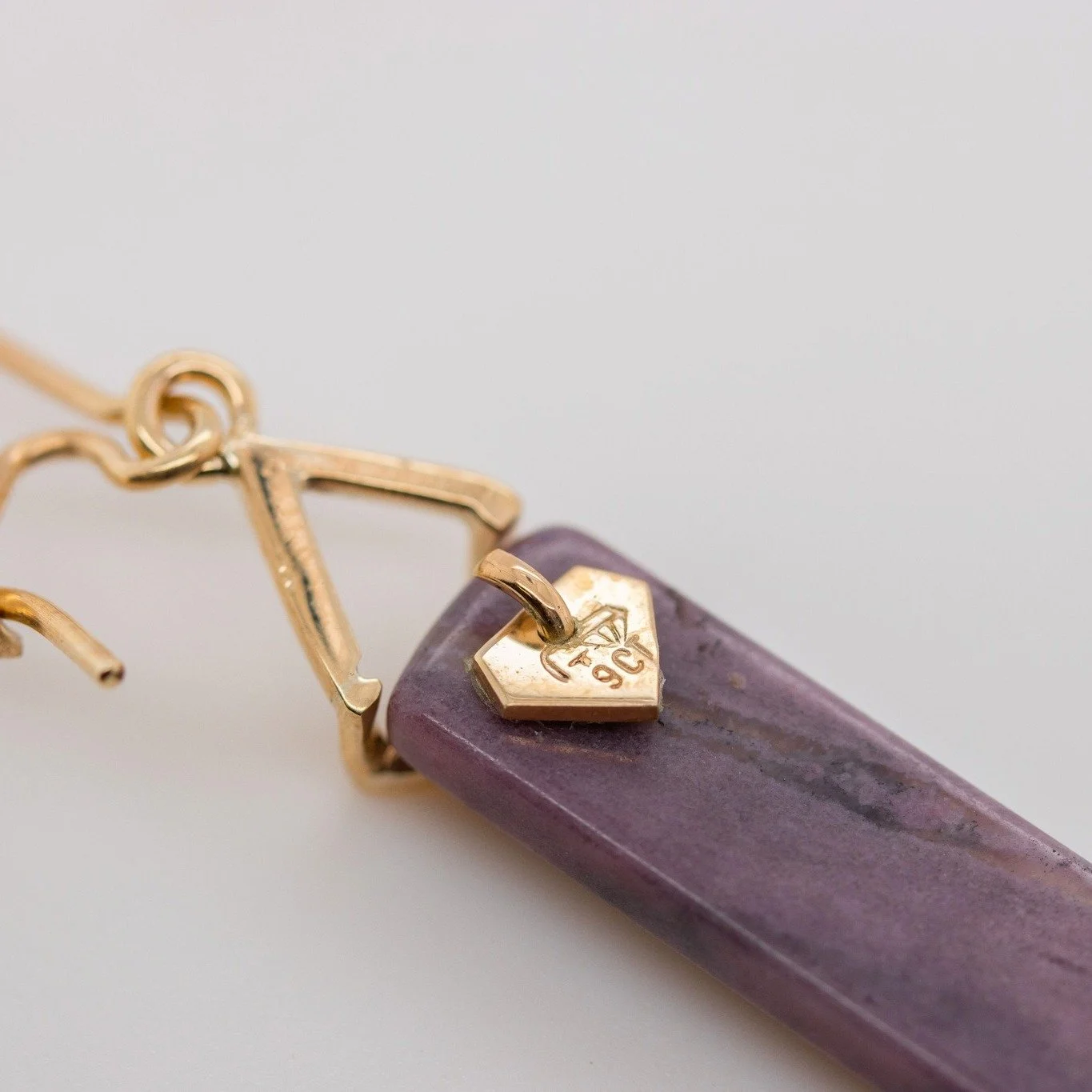 With handmade jewellery, the delight is in the details! These rhodonite earrings are handmade with love, and it shows. Rhodonite is a beautiful rose-hued stone with black veins running through it, creating a watercolour effect that makes each stone u