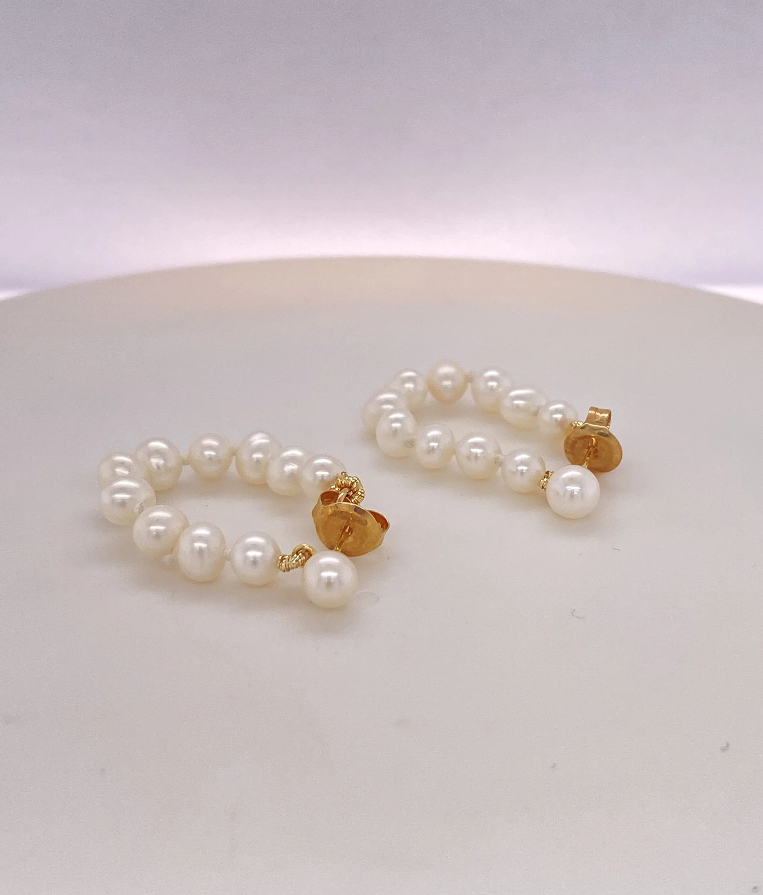 String of Pearls Earrings