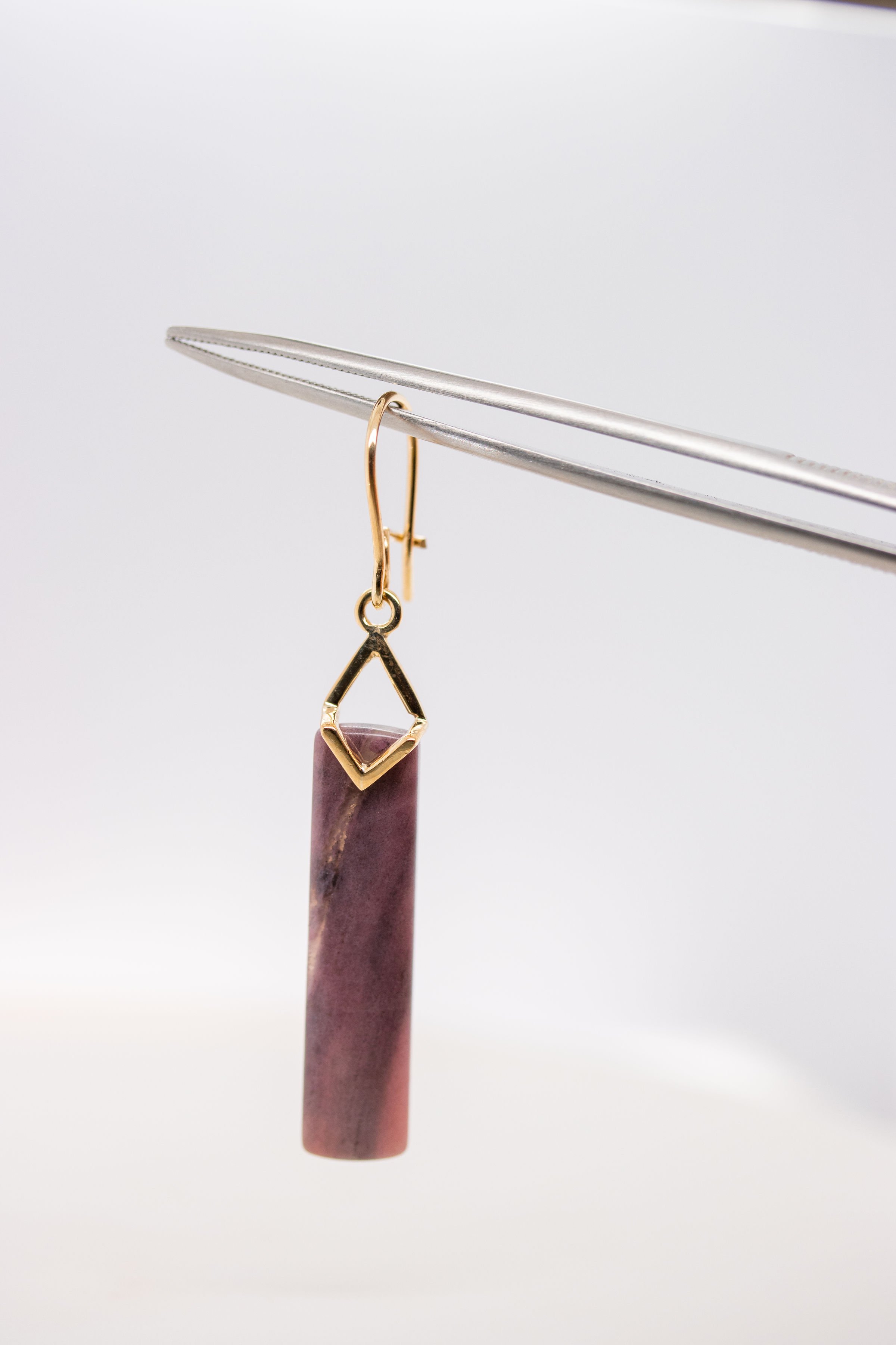 Rhodonite gold earrings.jpg