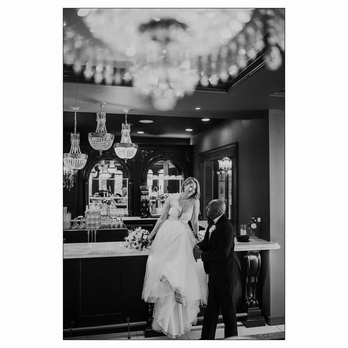 The backend of running your own business can be brutal (and I&rsquo;m still far from mastering it 15 years in), but days like this make it all worth it&mdash;and remind me exactly why I love what I do
.
.
#blackandwhiteweddingphotography #thewillowso
