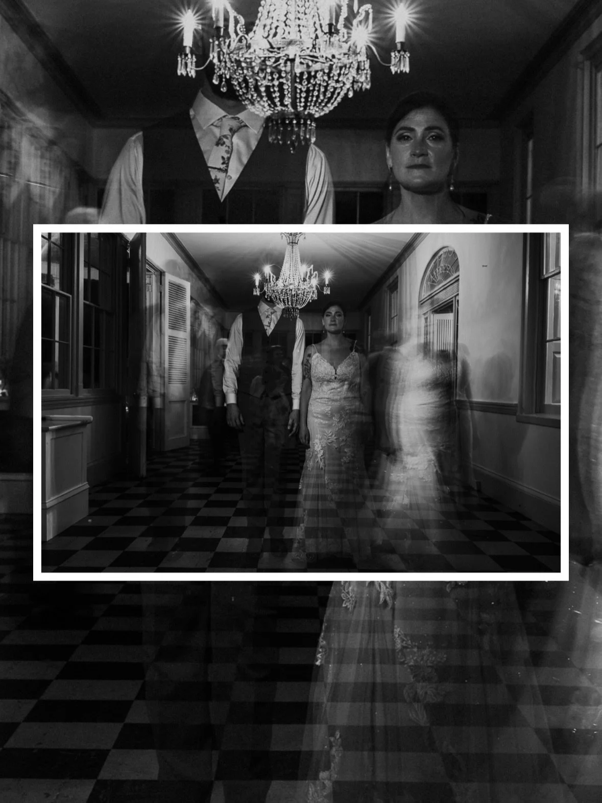 Challenge accepted.

This definitely isn&rsquo;t your typical wedding photo, but I also don&rsquo;t get wedding photography challenges like this very often. When Gabby &amp; Stu asked if I could create a &ldquo;ghost shot,&rdquo; my response was basi