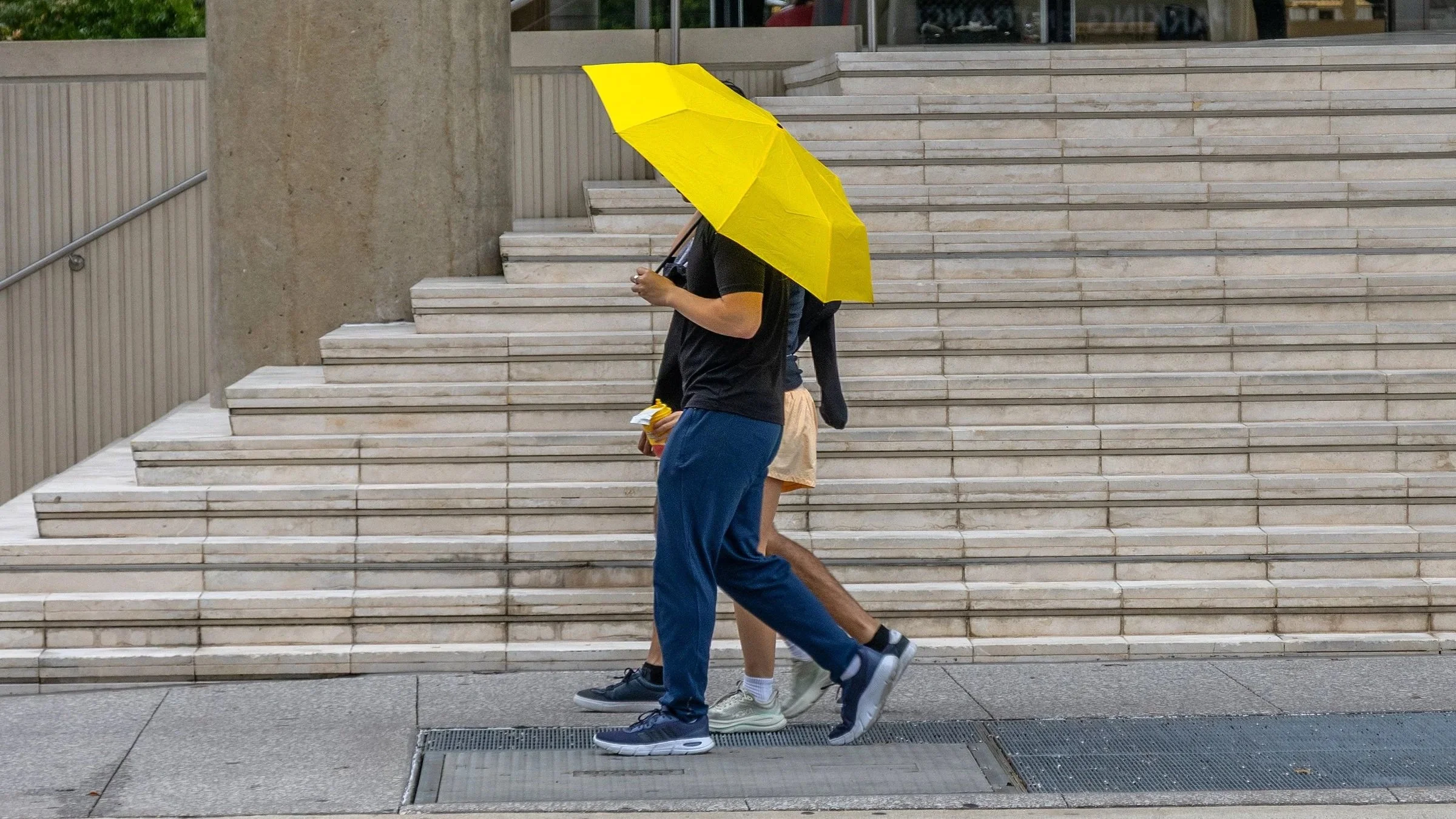 Street Photography in Downtown Dallas after a rain