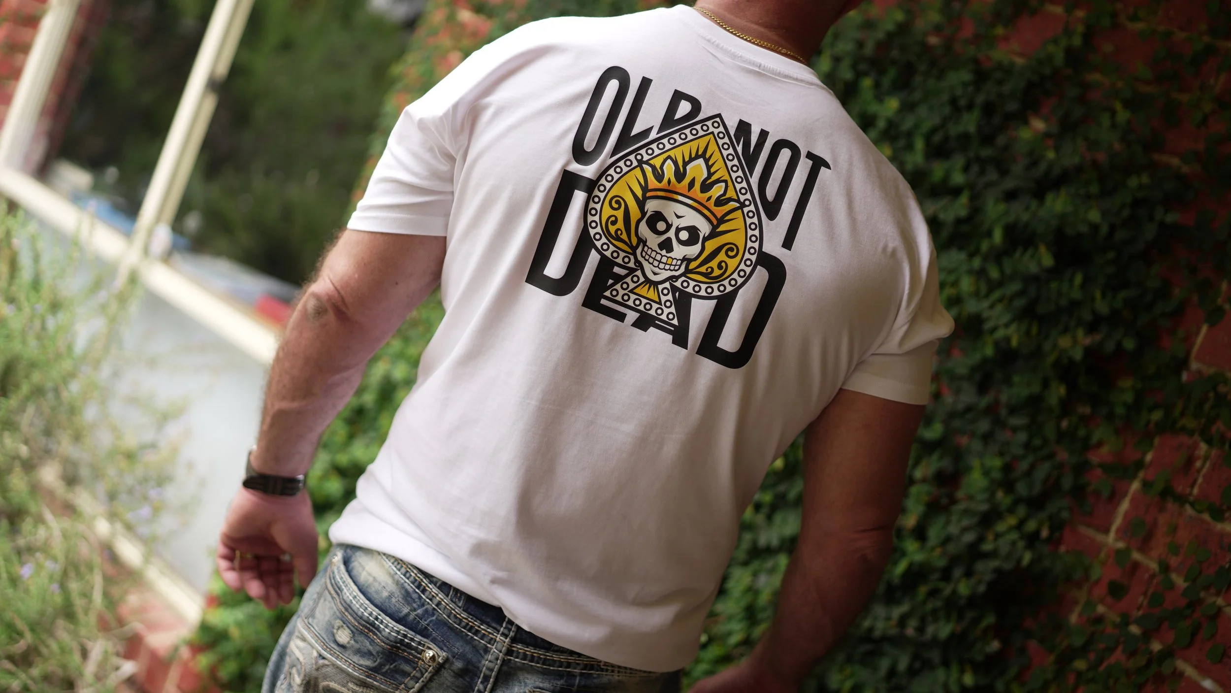 Ace Of Spades Old Not Dead T Shirt