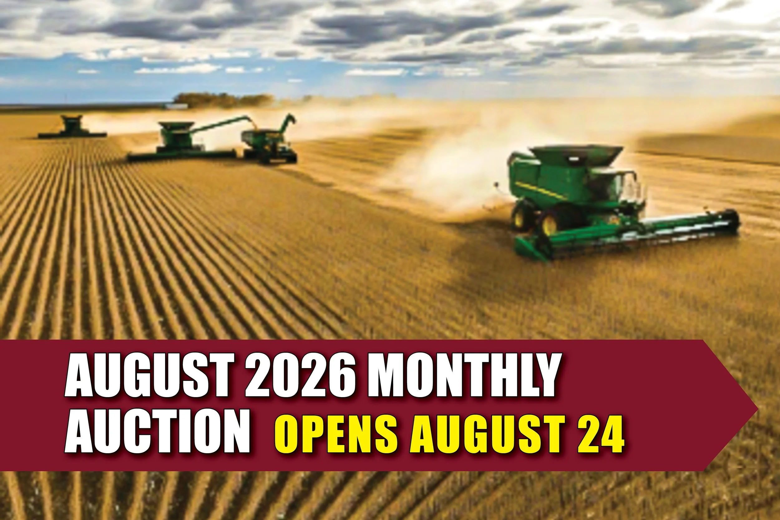 August 2026 Monthly Online Auction 