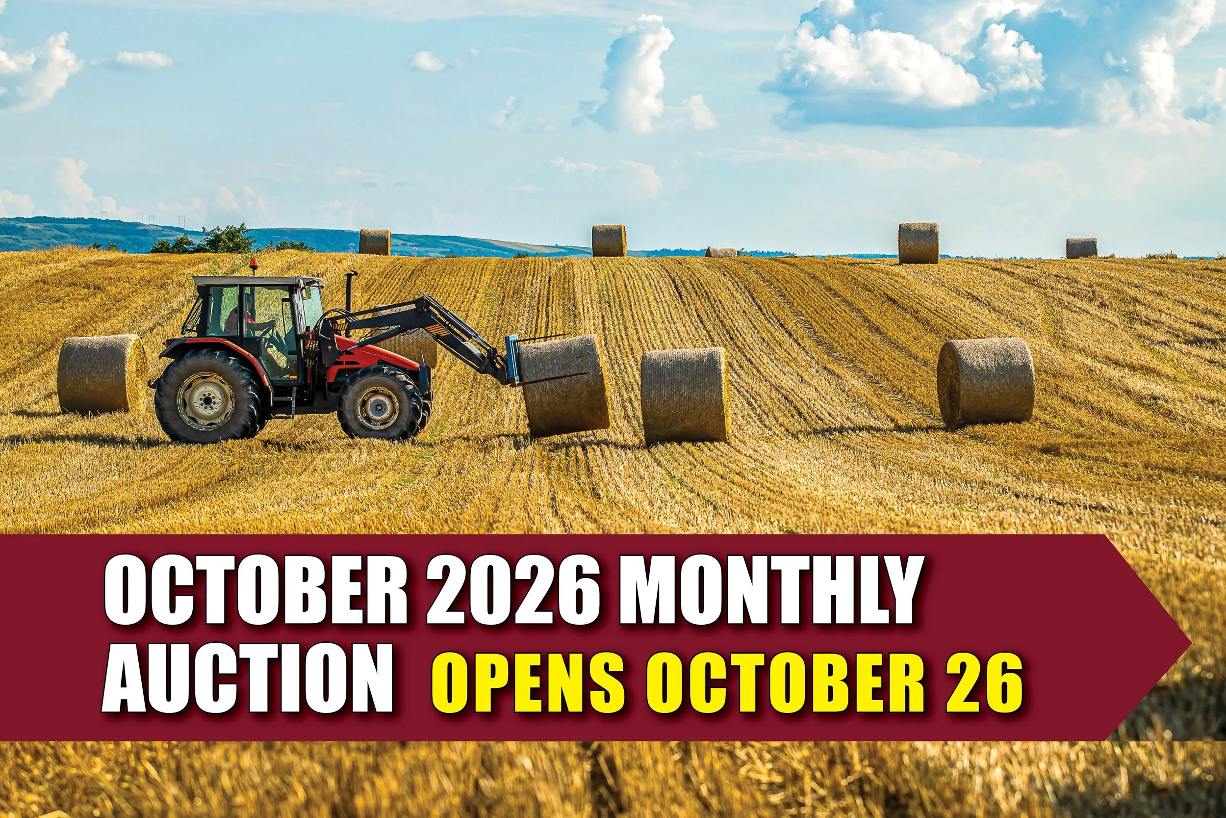 October 2026 Monthly Online Auction 
