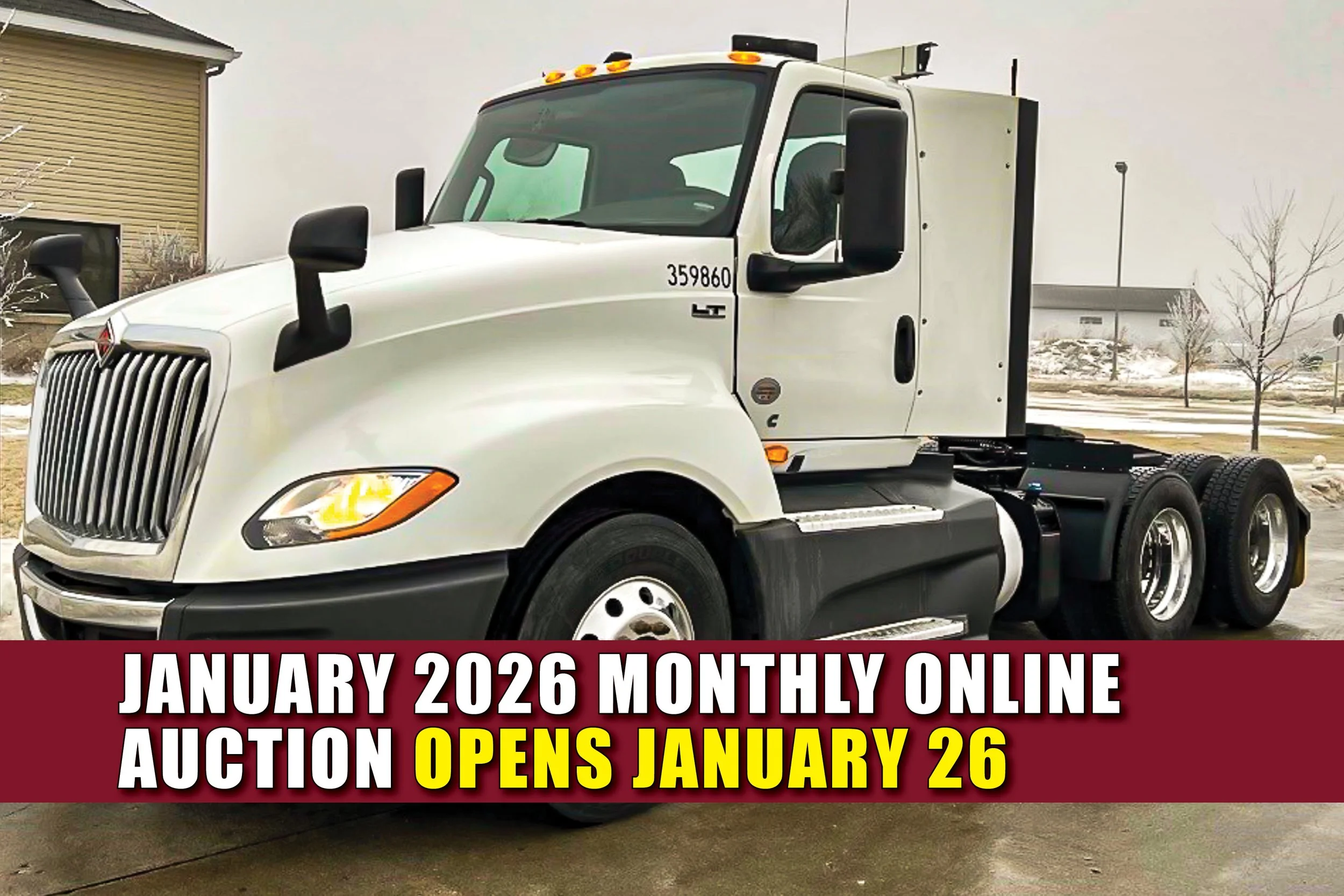 January 2026 Monthly Online Auction