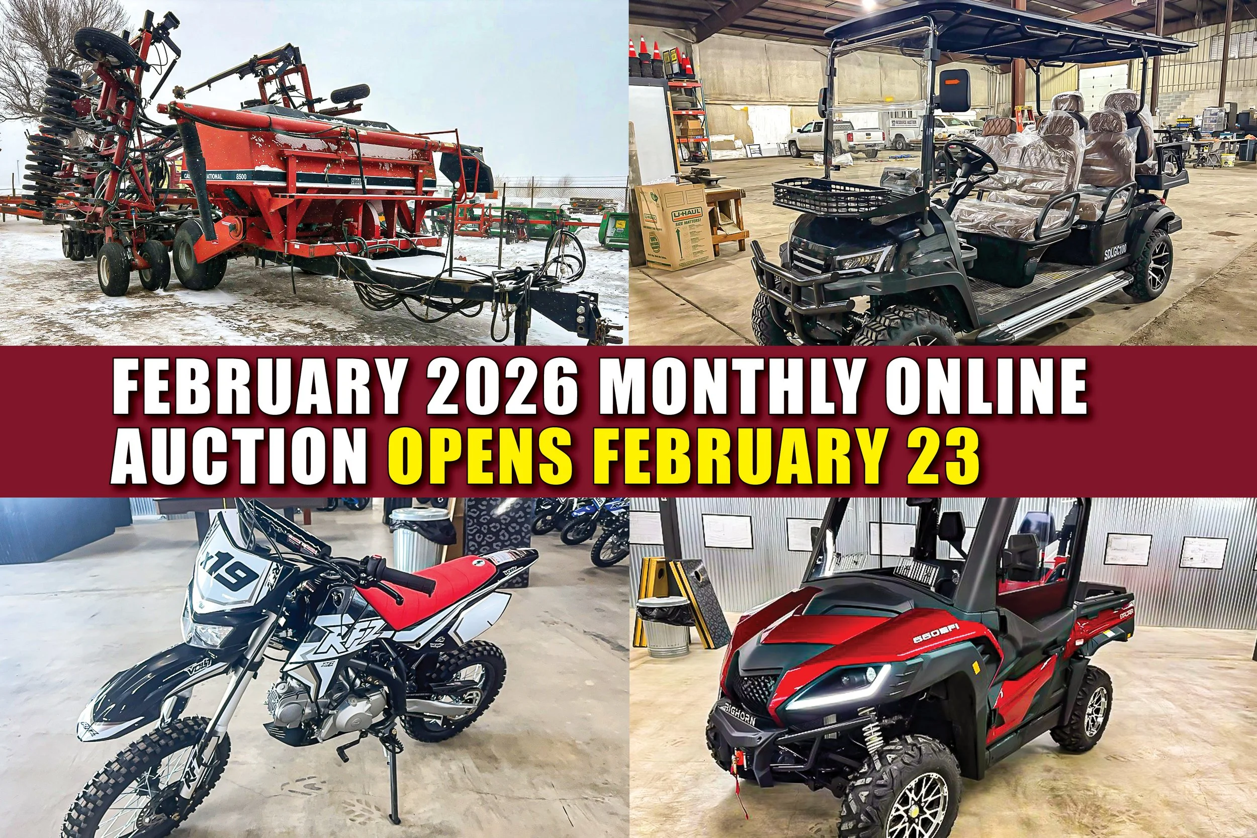 February 2026 Monthly Online Auction