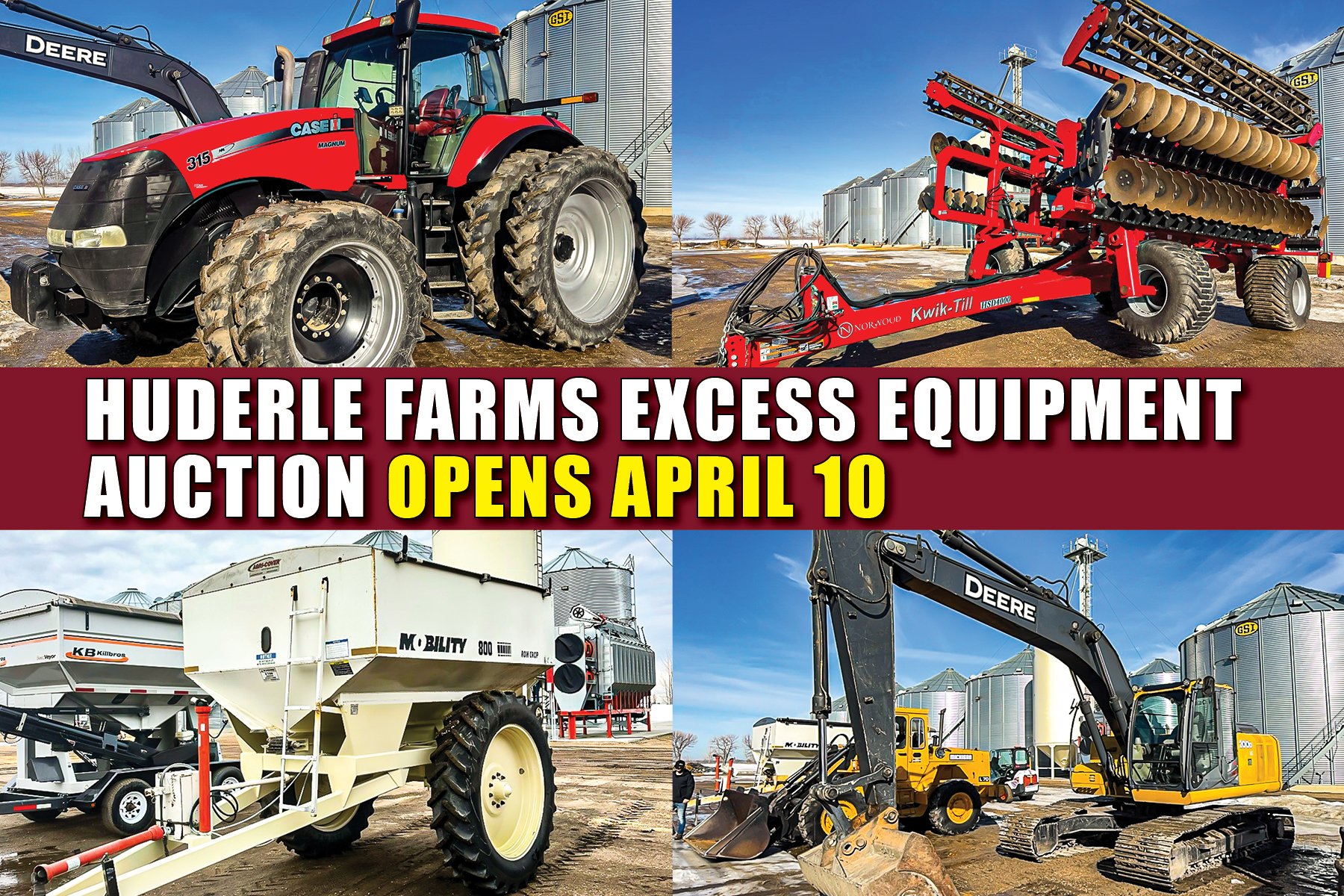 Huderle Farms Excess Equipment Auction