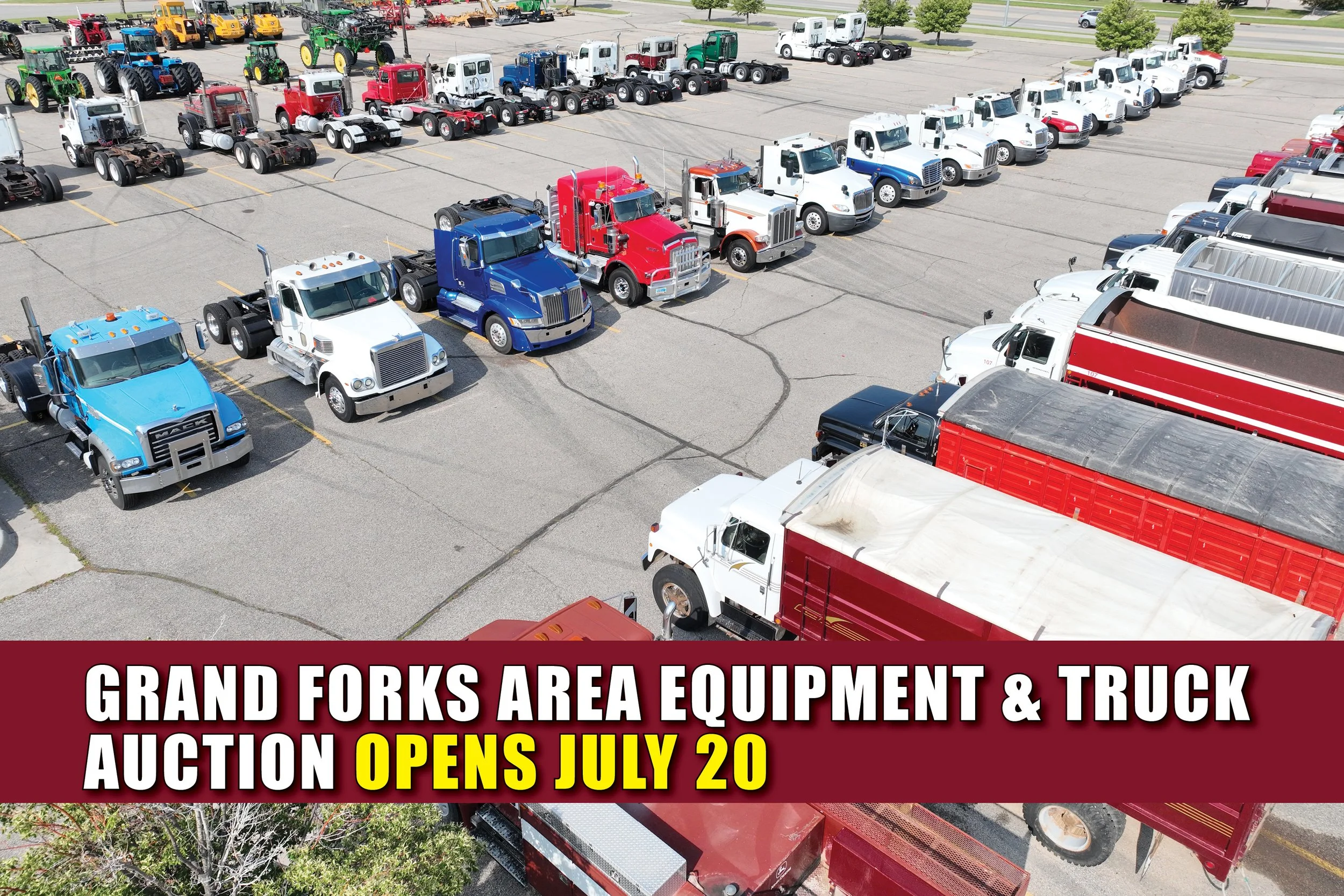 Grand Forks Area Equipment &amp; Truck Auction - July 2026
