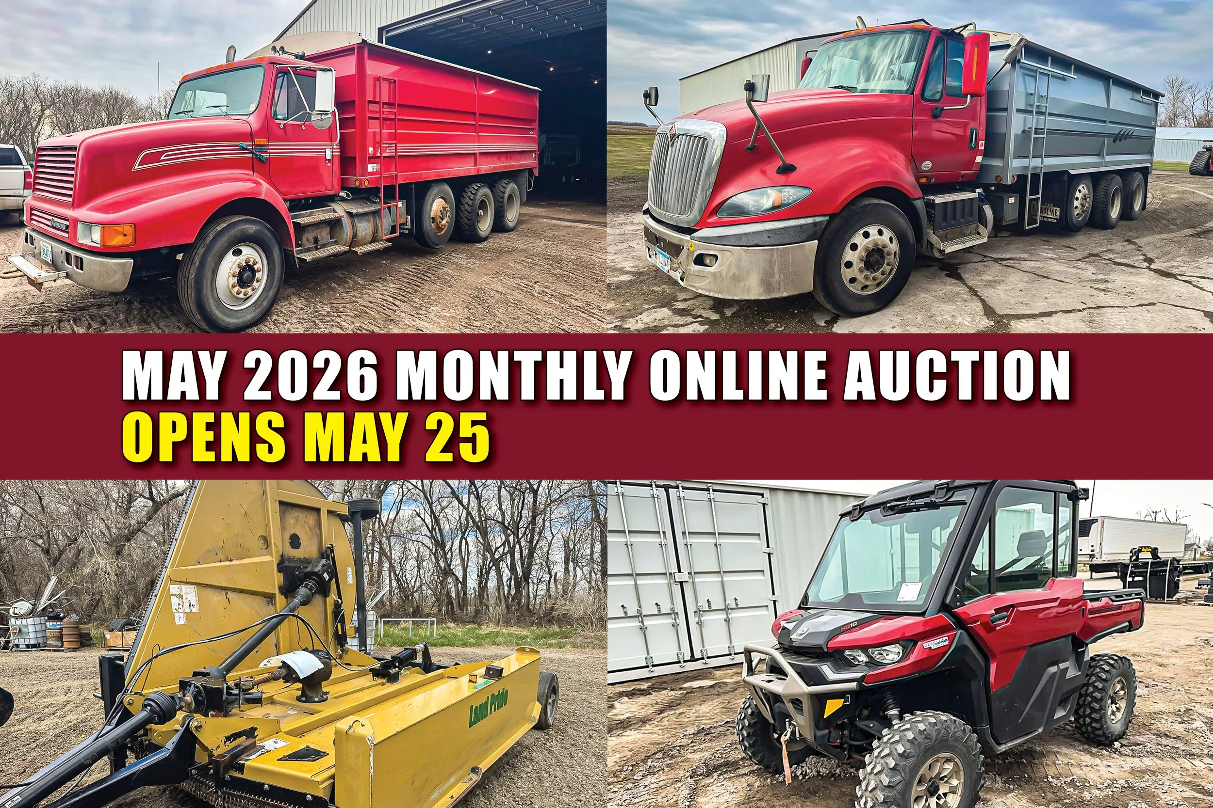 May 2026 Monthly Online Auction