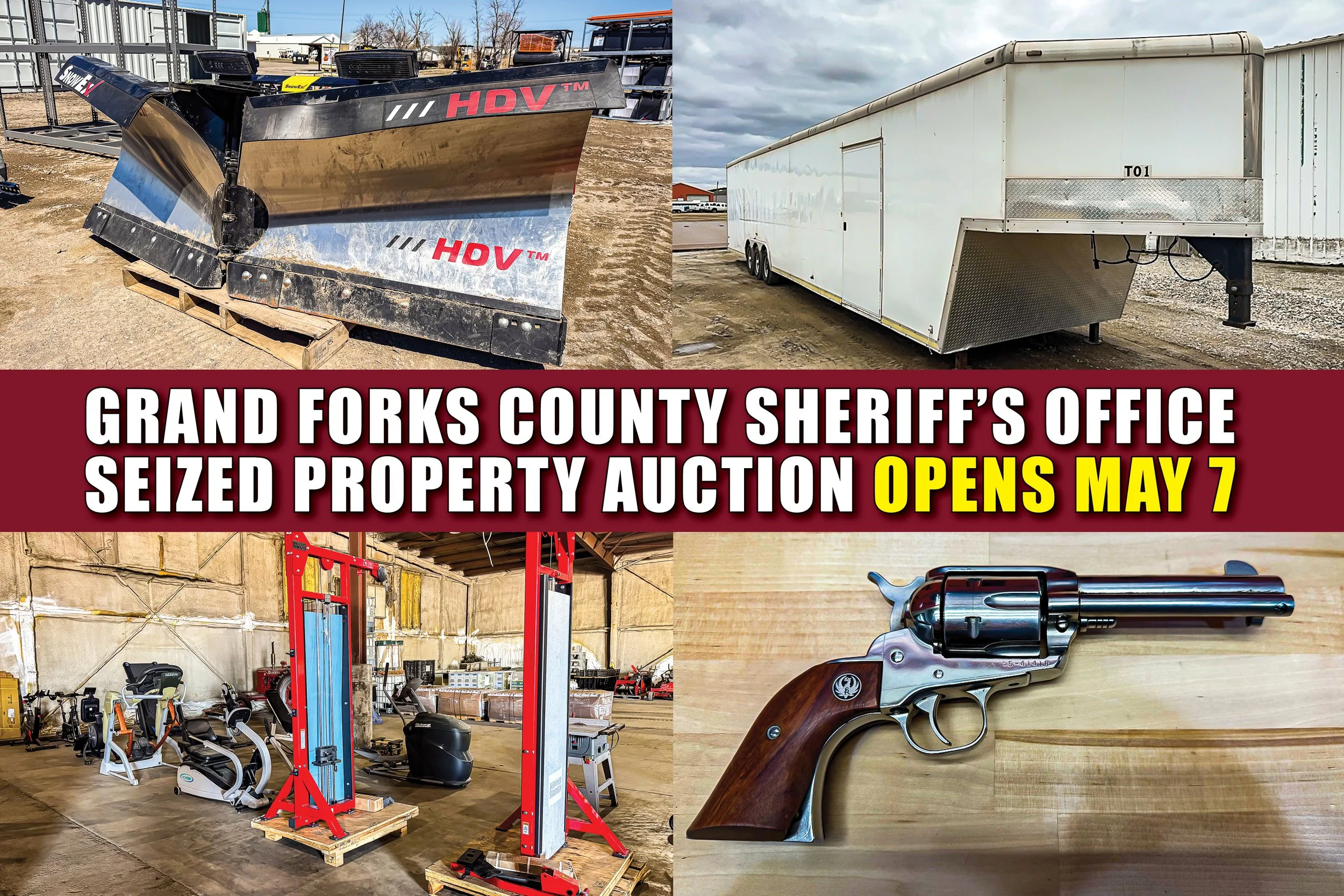 Grand Forks County Sheriff’s Office Seized Property Auction