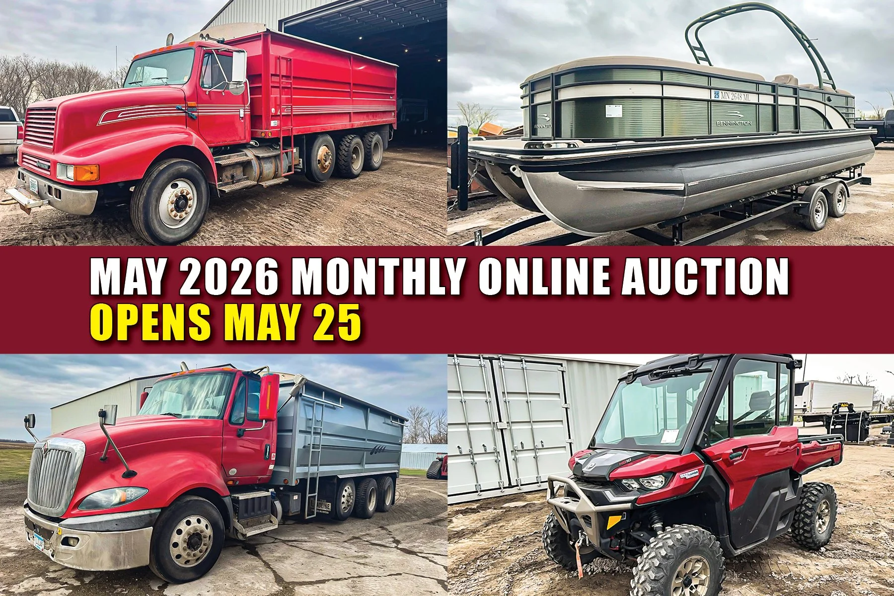May 2026 Monthly Online Auction