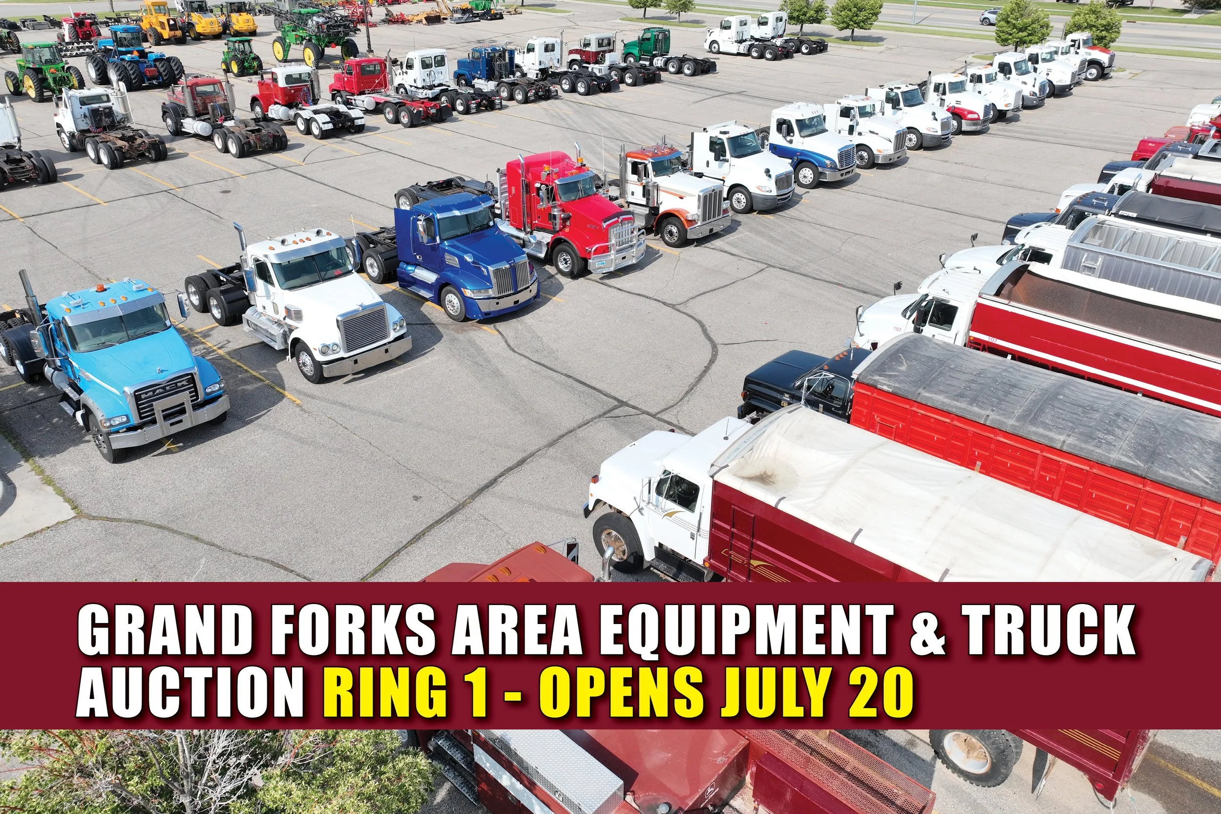 Grand Forks Area Equipment &amp; Truck Auction  - Ring 1