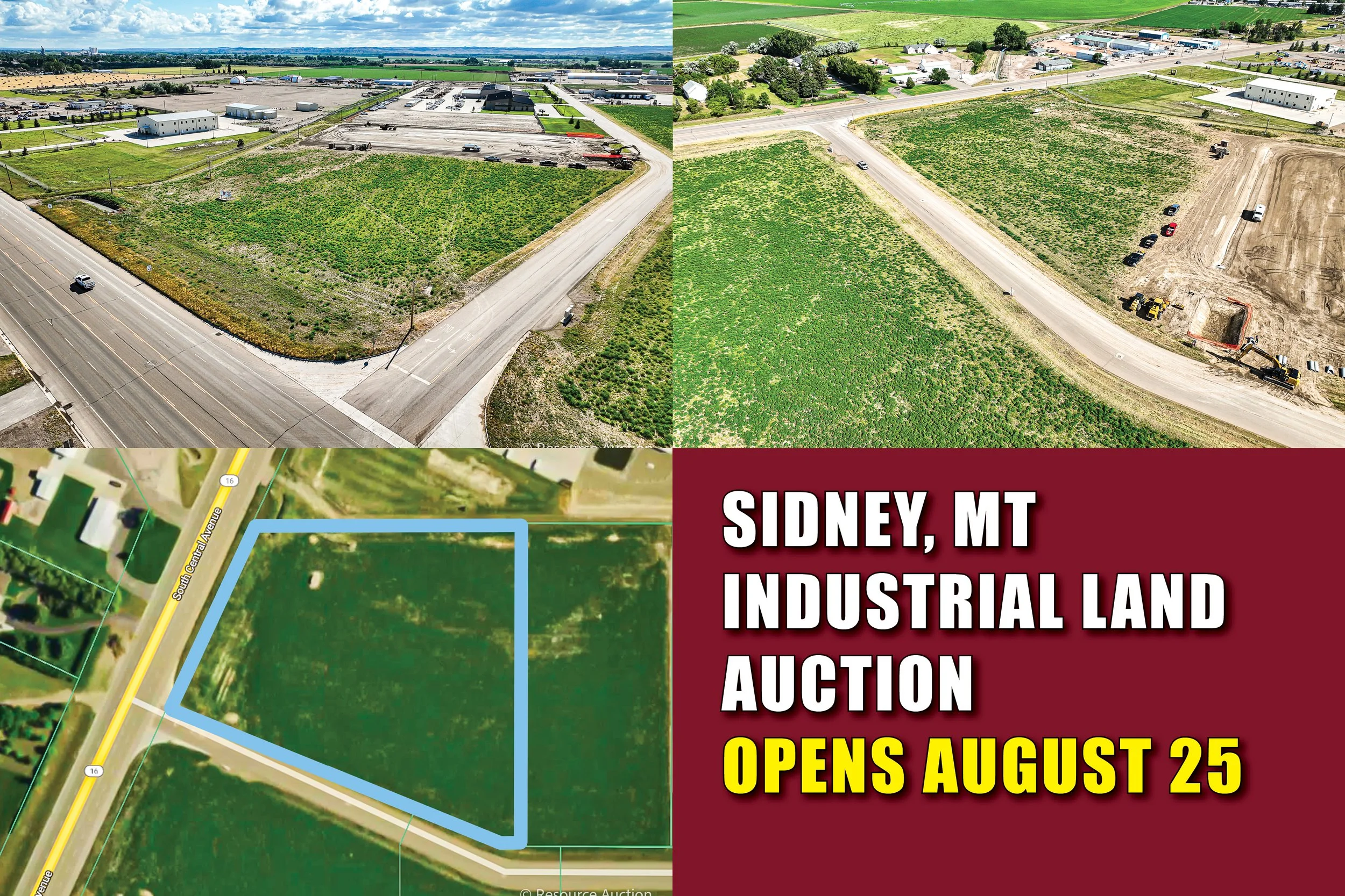 Sidney, MT Industrial Land Auction