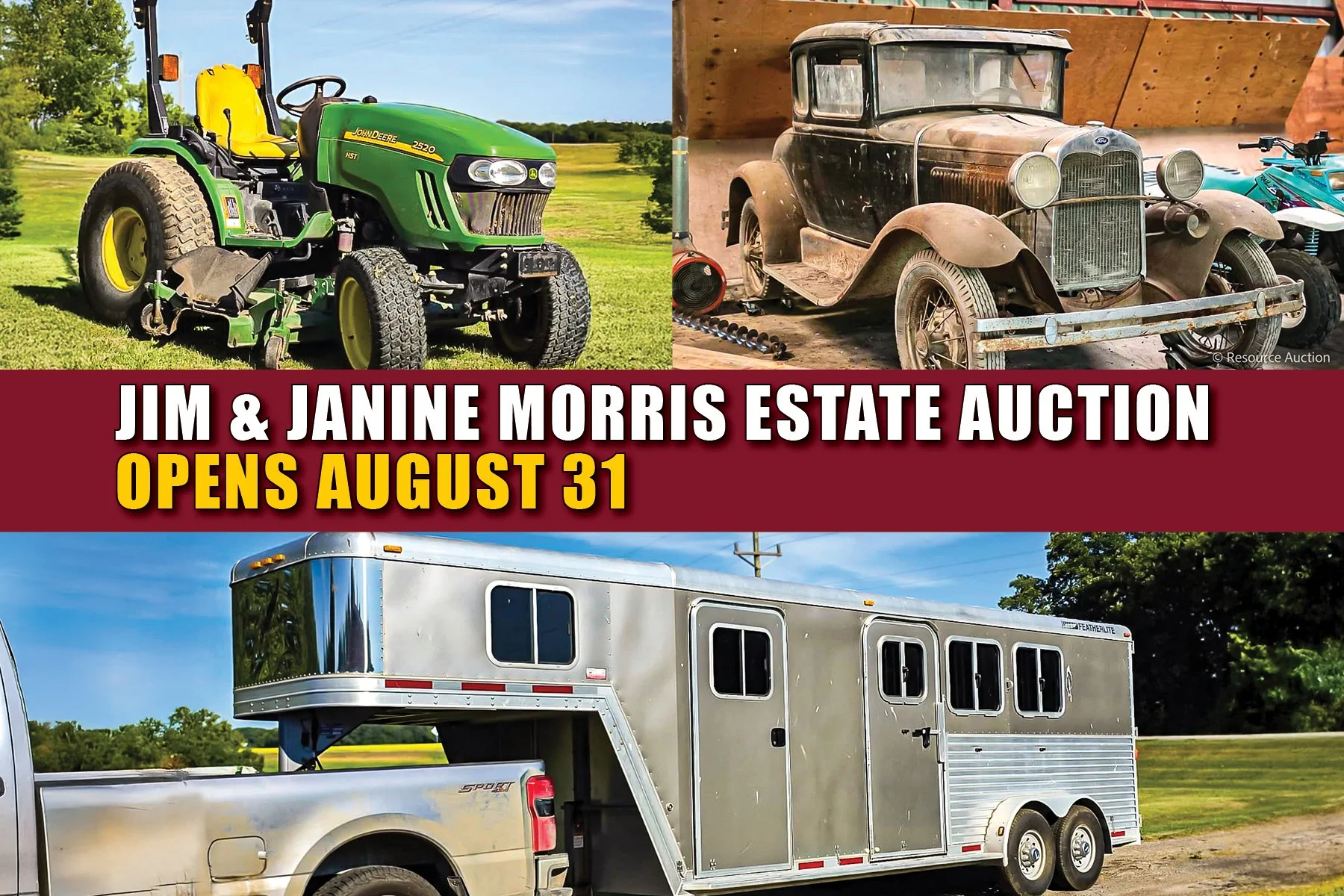 Jim &amp; Janine Morris Estate Auction