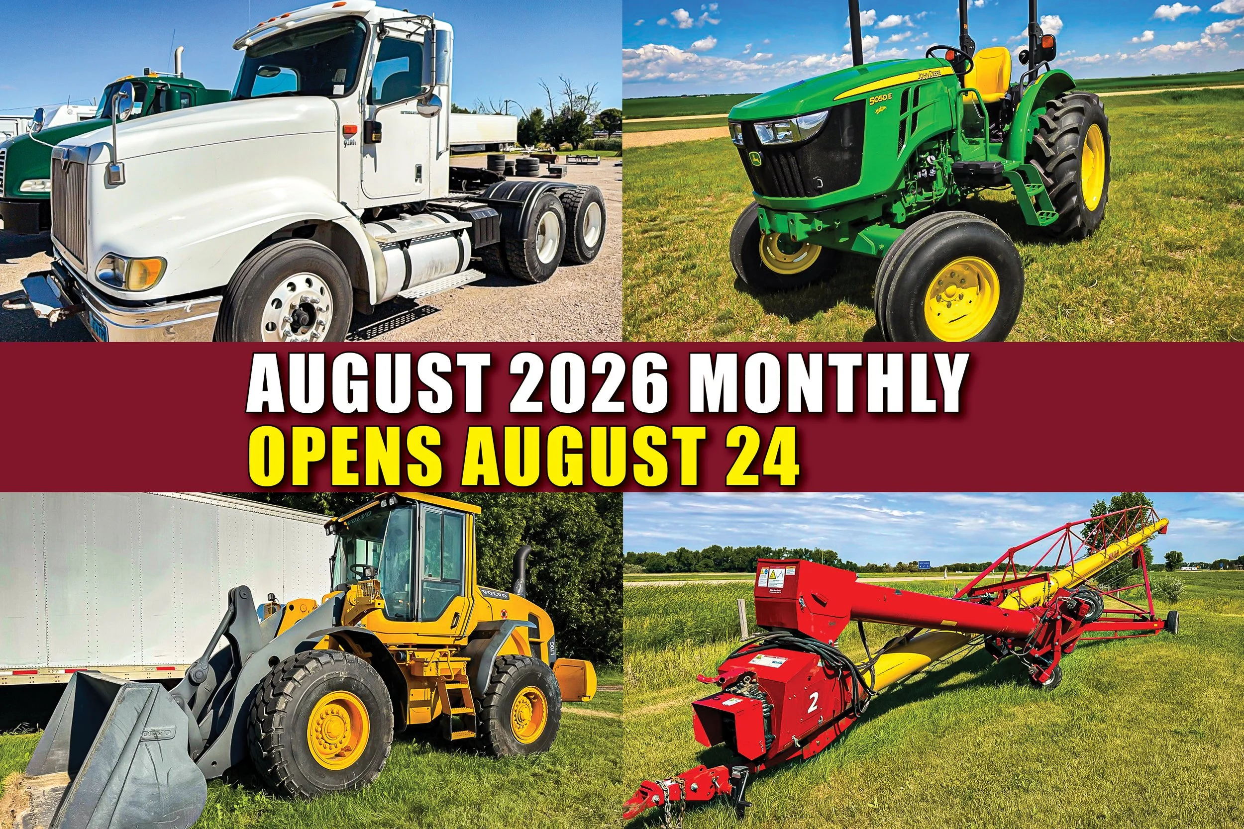 August 2026 Monthly Online Auction 