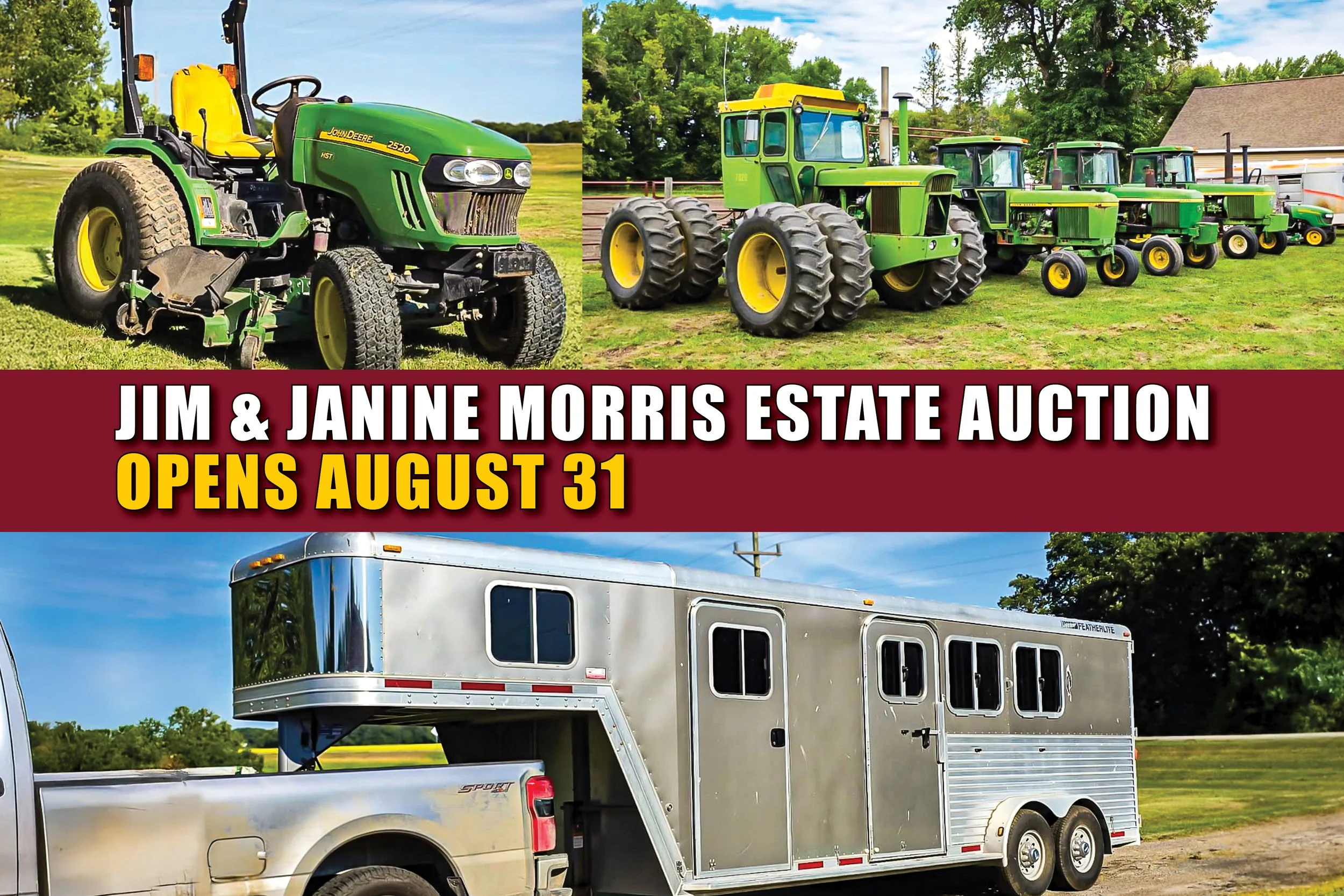 Jim &amp; Janine Morris Estate Auction