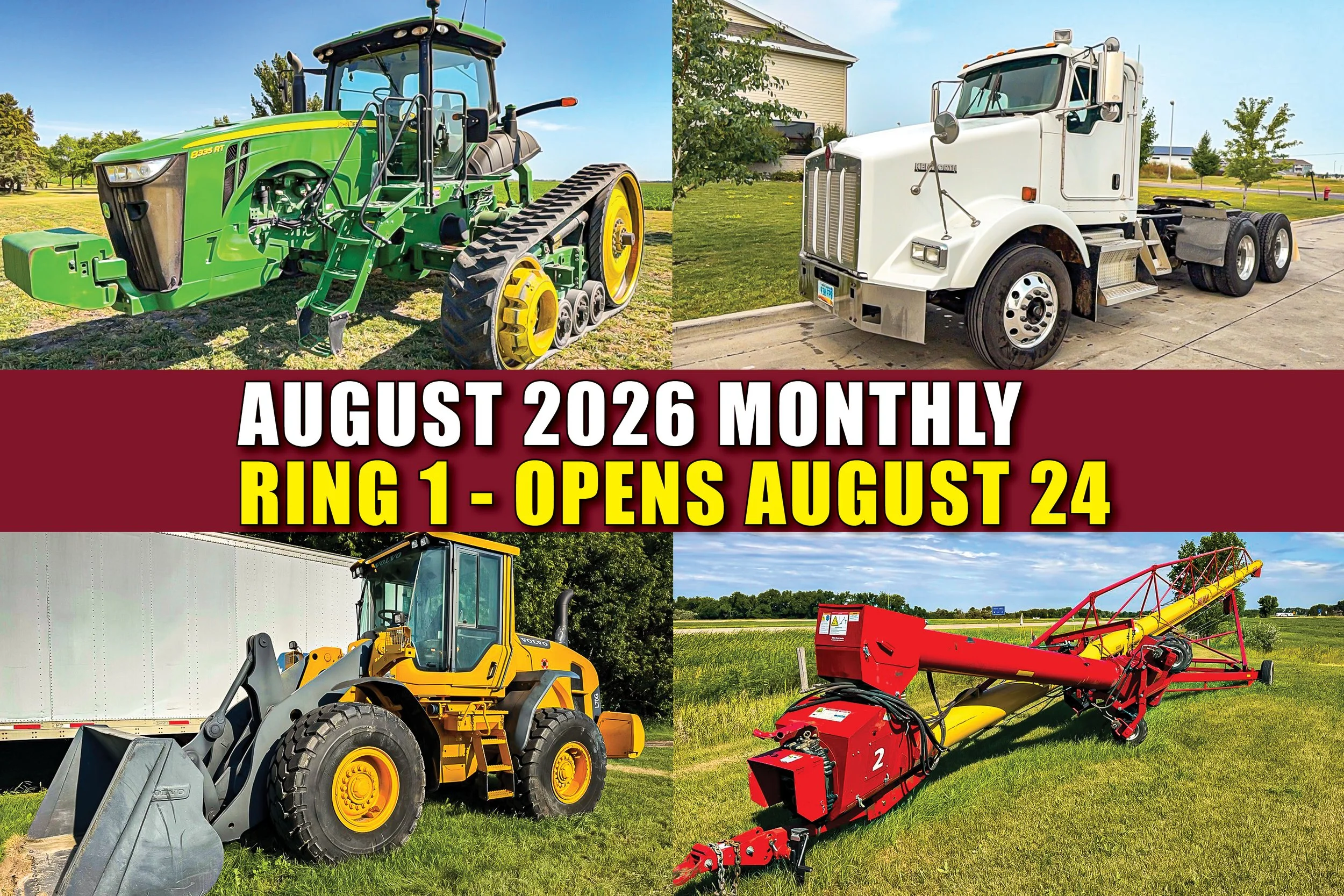 August 2026 Monthly Online Auction 