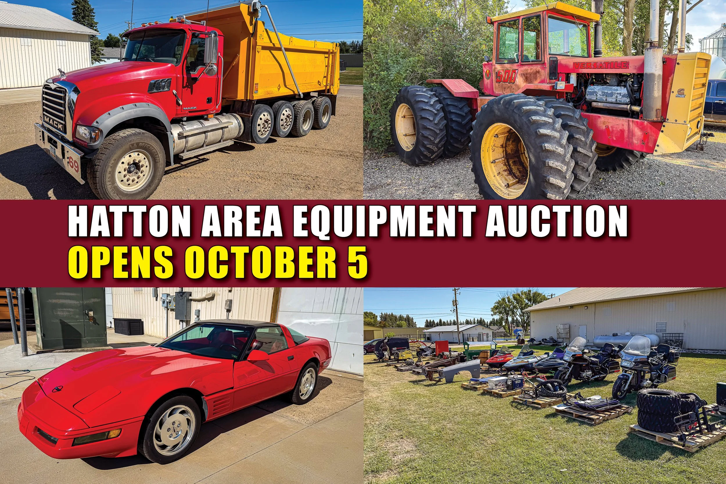 Hatton Area Equipment Auction