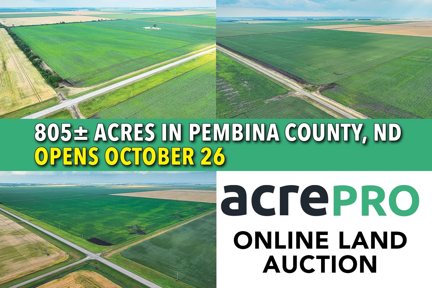805± Acres in Pembina County, ND