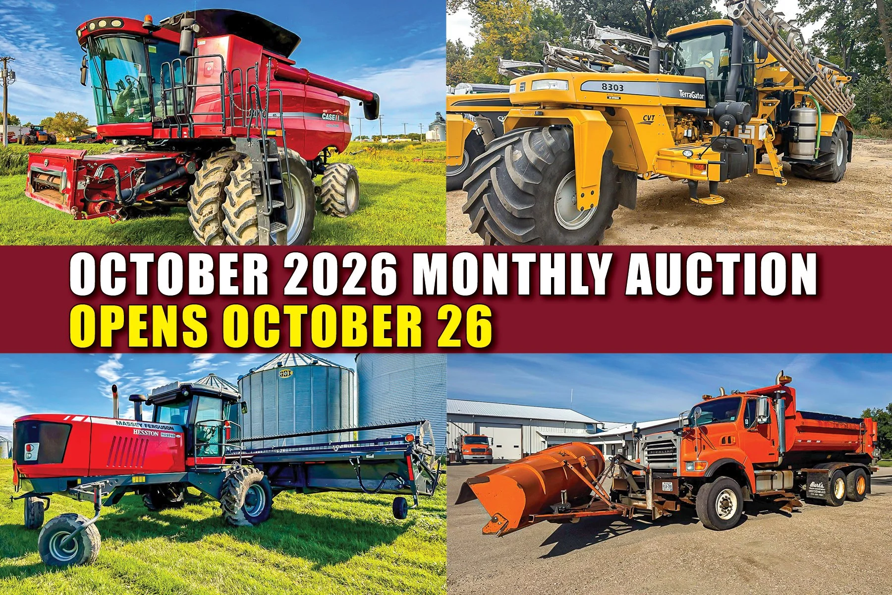 October 2026 Monthly Online Auction 