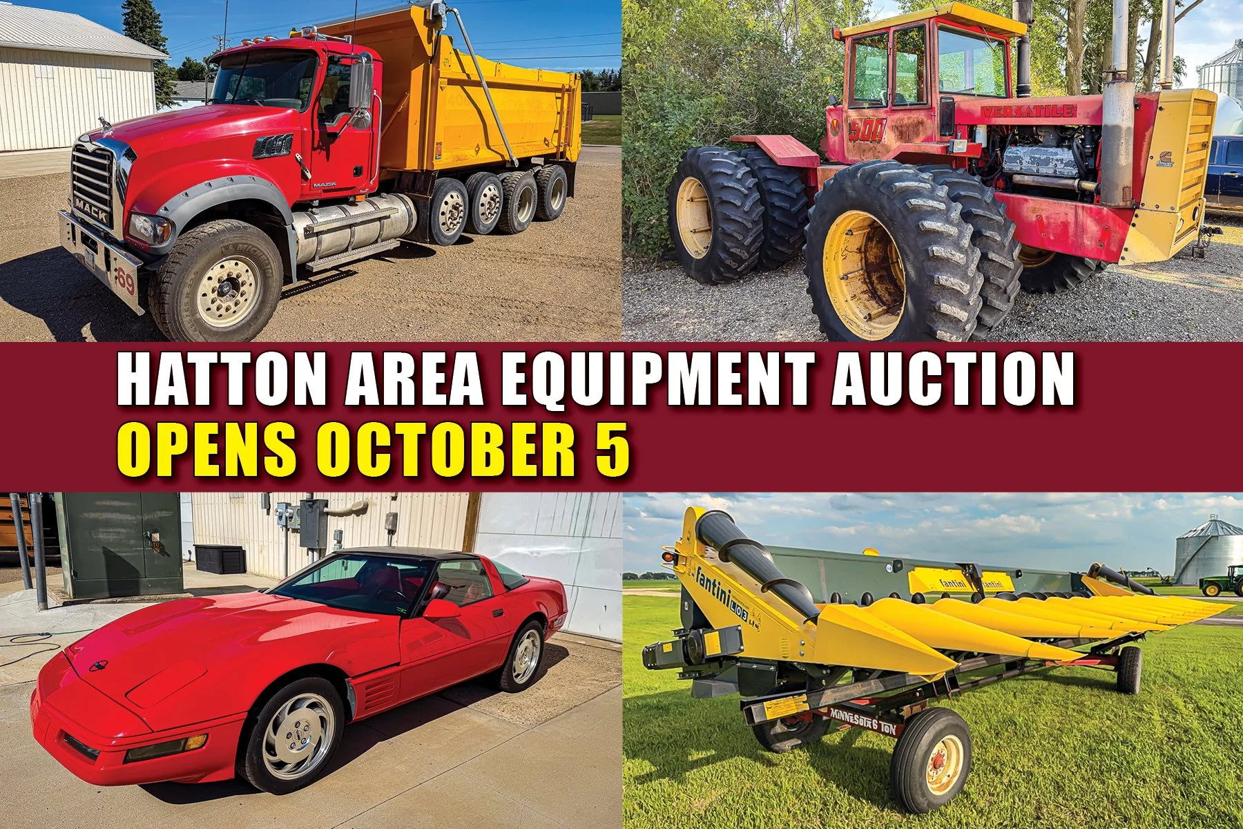 Hatton Area Equipment Auction
