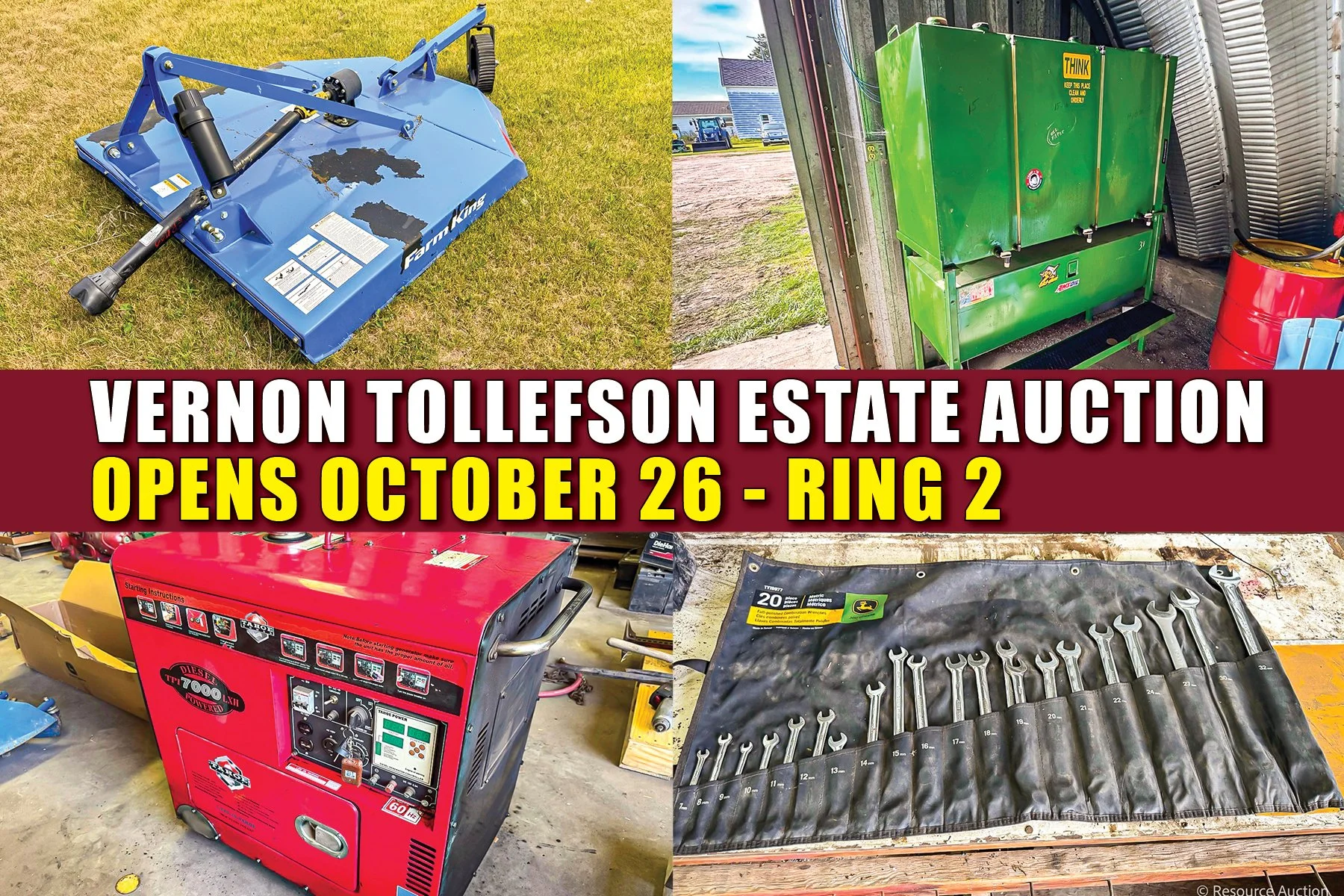 Vernon Tollefson Estate Auction - RING 2