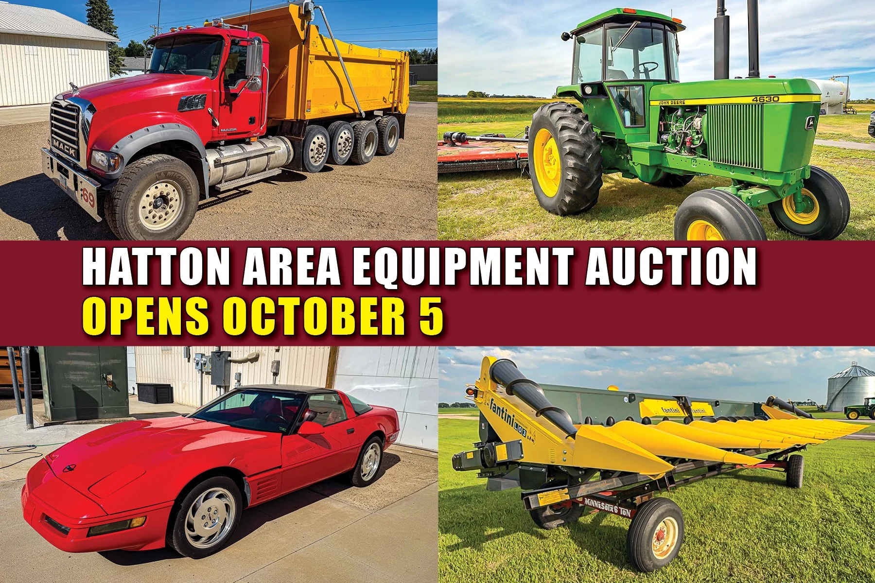 Hatton Area Equipment Auction