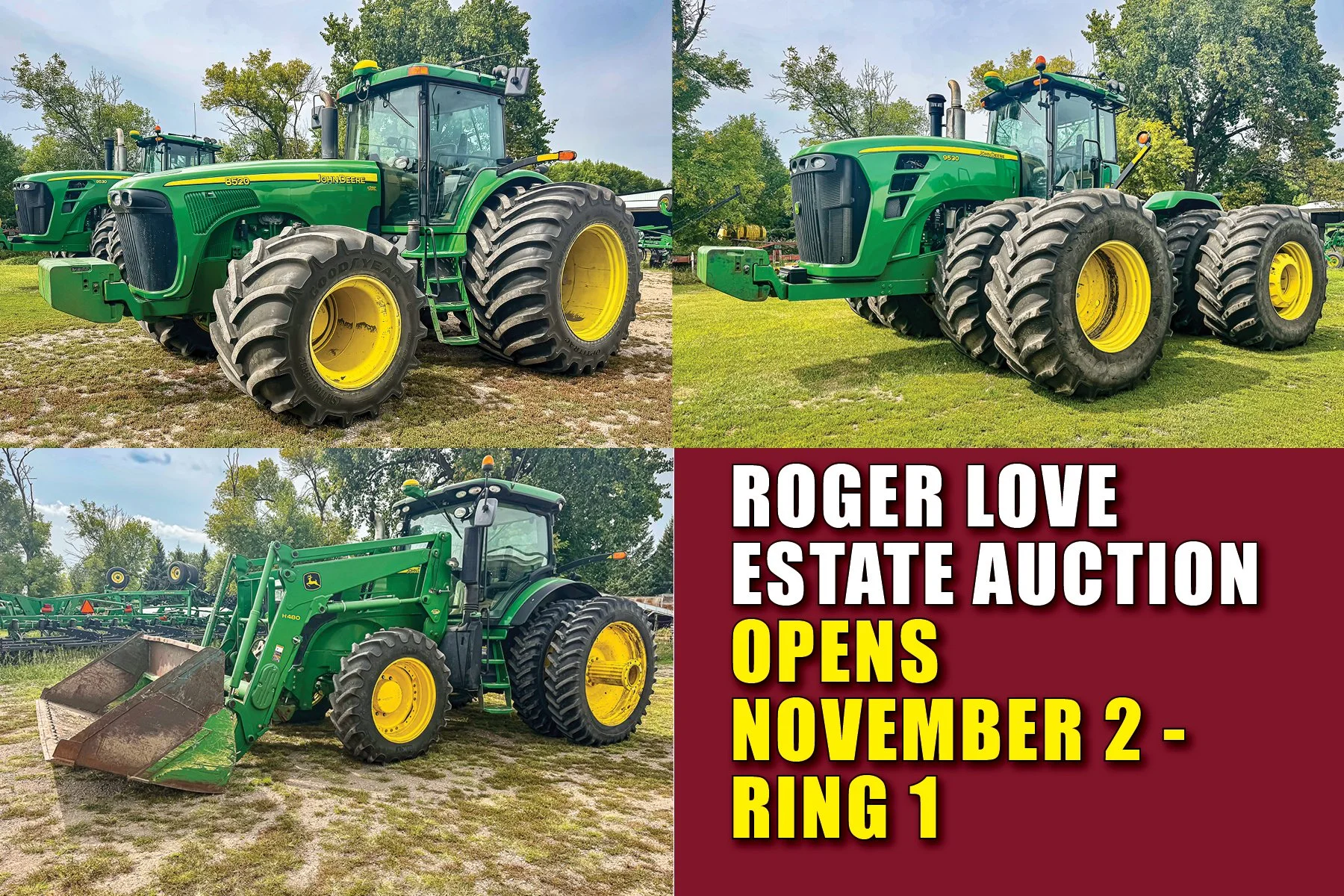 Roger Love Estate Auction - Ring 1