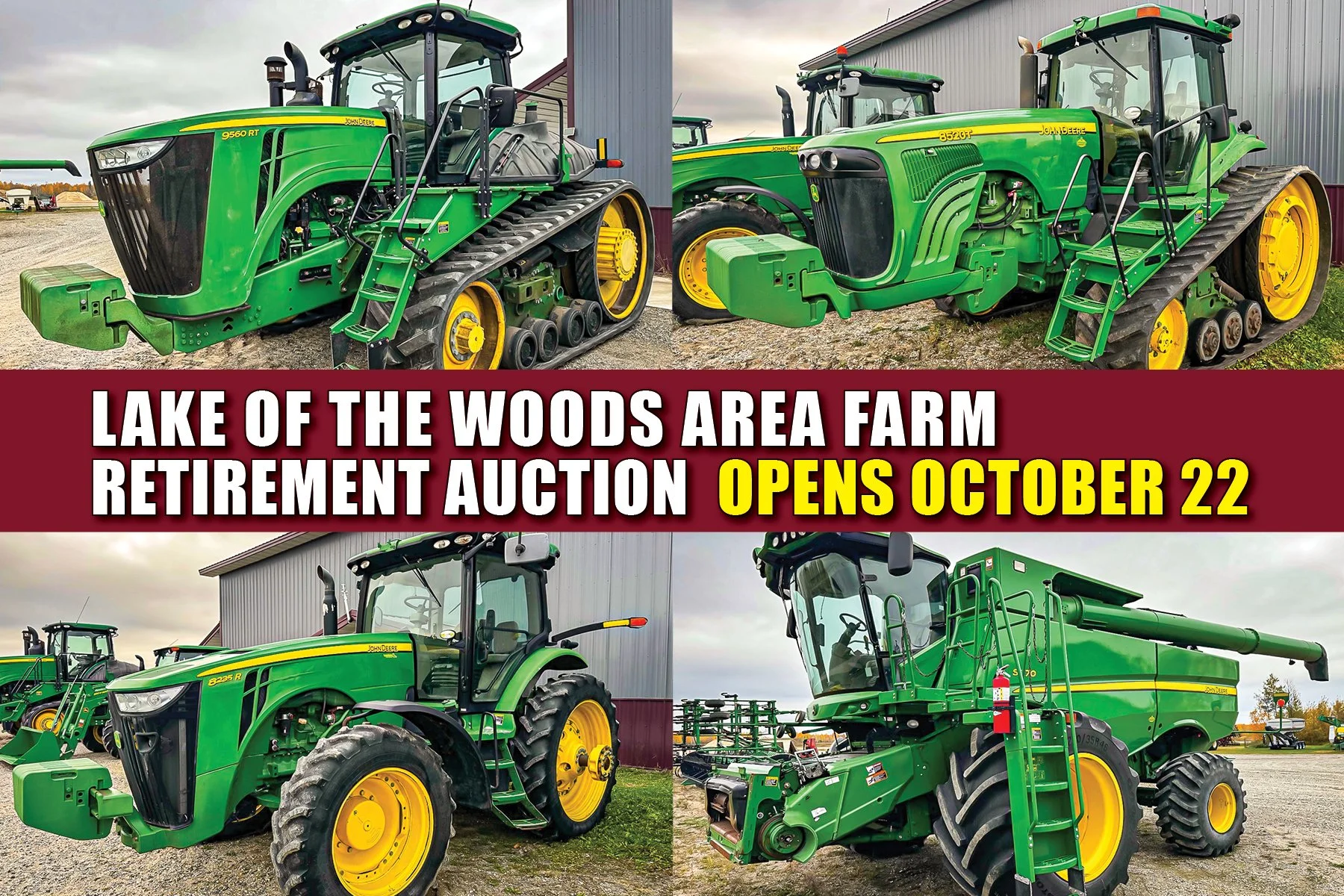Lake of the Woods Area Farm Retirement Auction