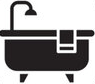 Icon of a tool box with a wrench