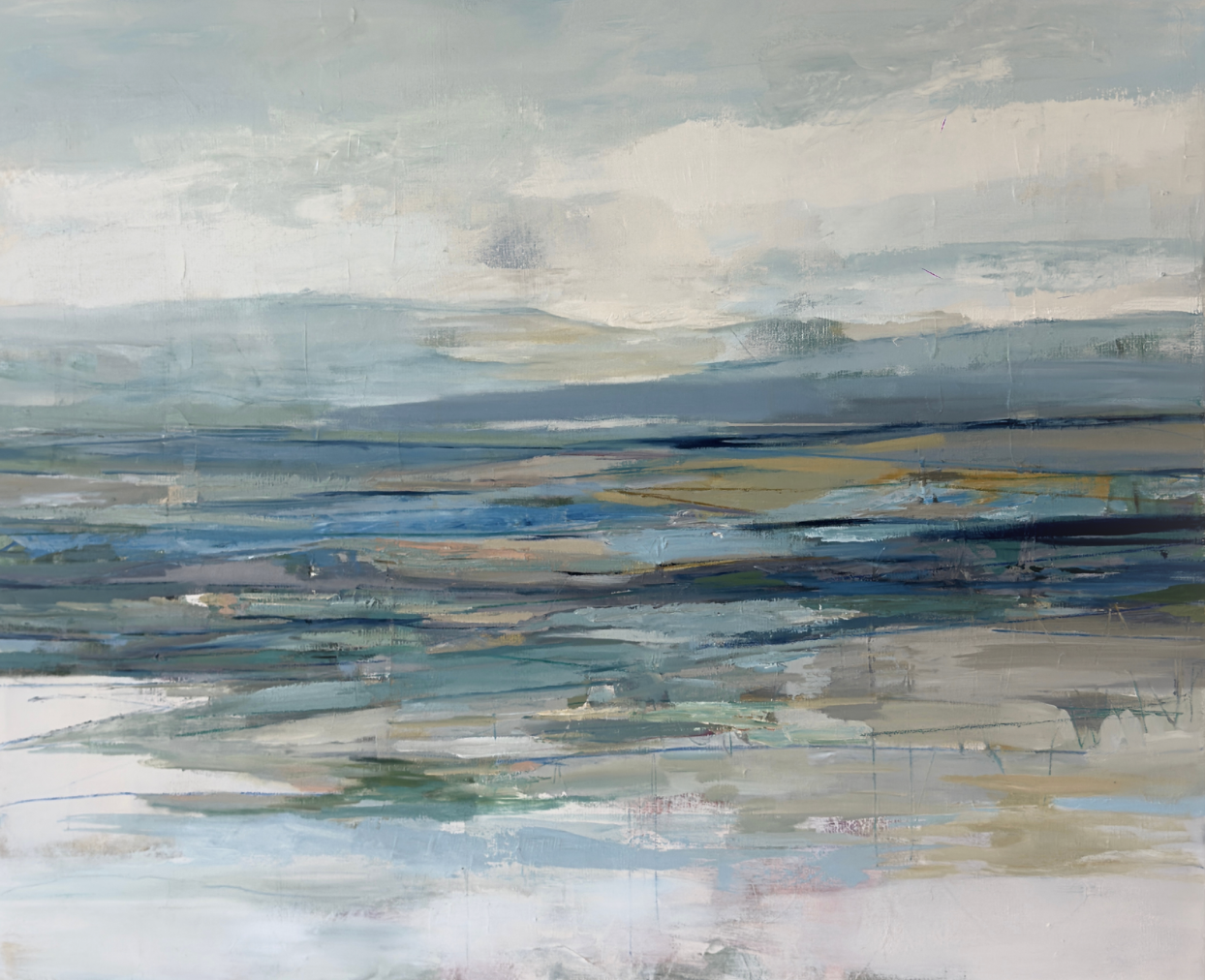Flowing Horizons | Oil on Canvas, 40 x 48| Original 2026