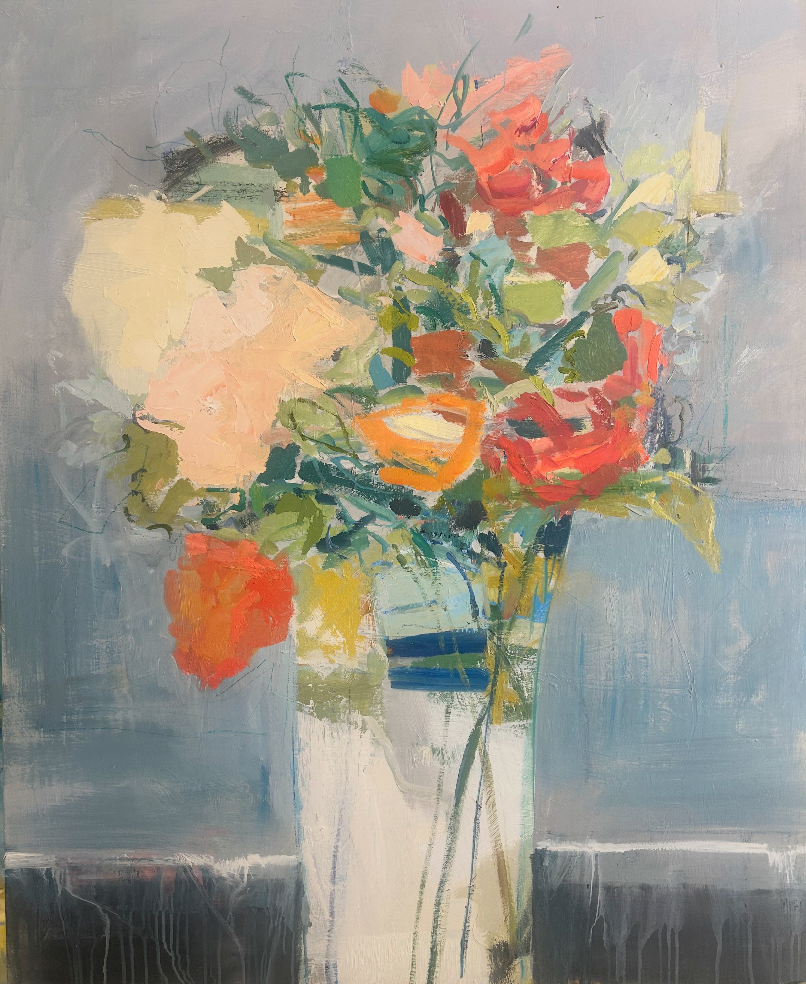 Petals | Oil on Canvas, 40 x 48 | Original 2026