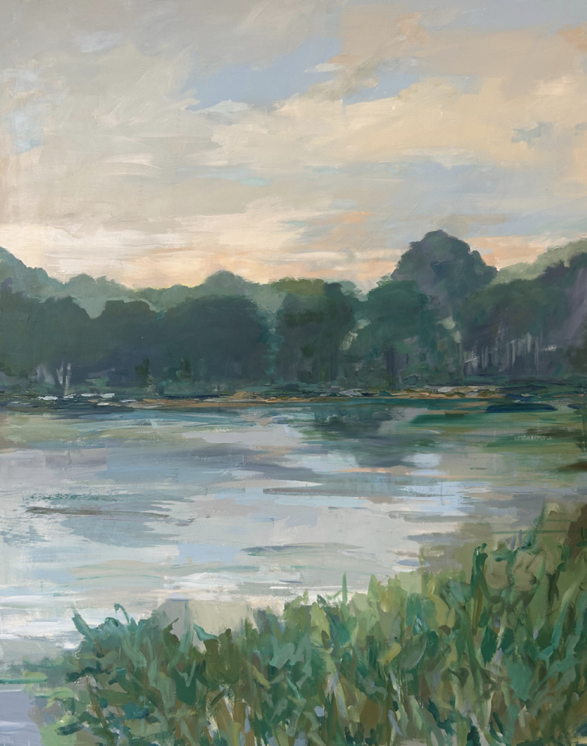 Deep Waters |
Oil on Canvas, 48 x 60 |
Original 2025