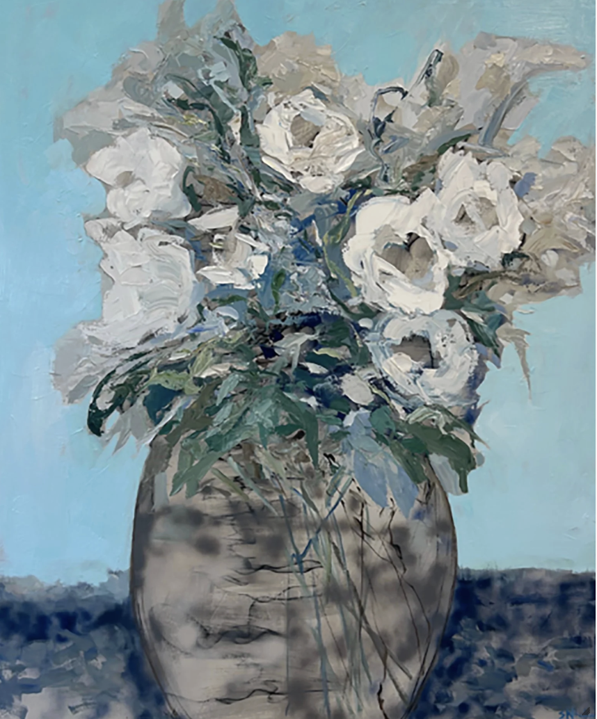 Petals of Enchantment | Oil on Canvas, 54 x 66 | Original 2025