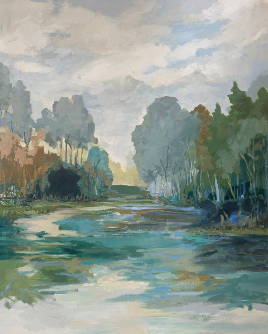 Hidden Cove | Oil on Canvas, 54 x 66 | Original 2025
